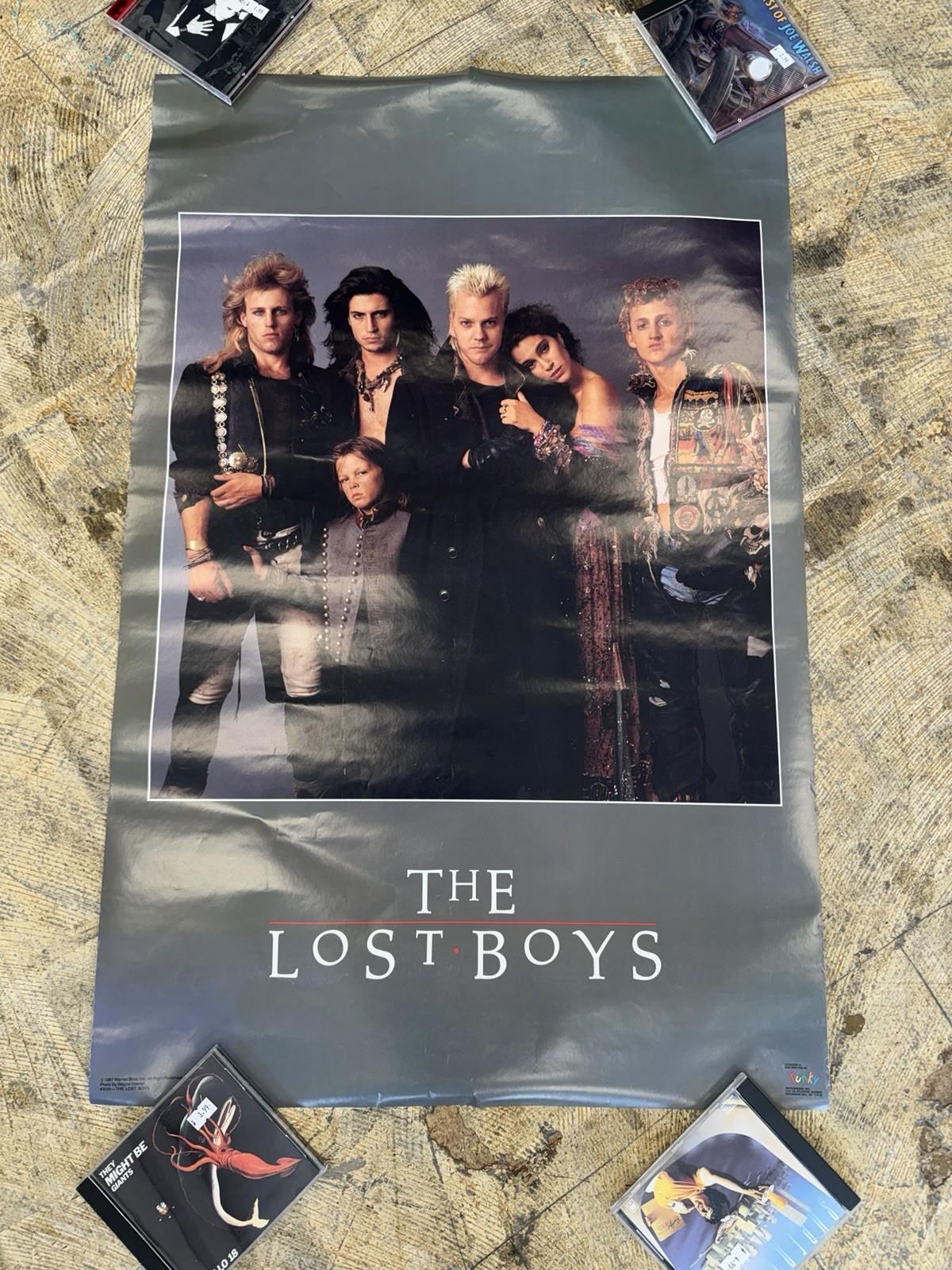 The Lost Boys Vintage 1987 Poster Horror Original Funky 22x34