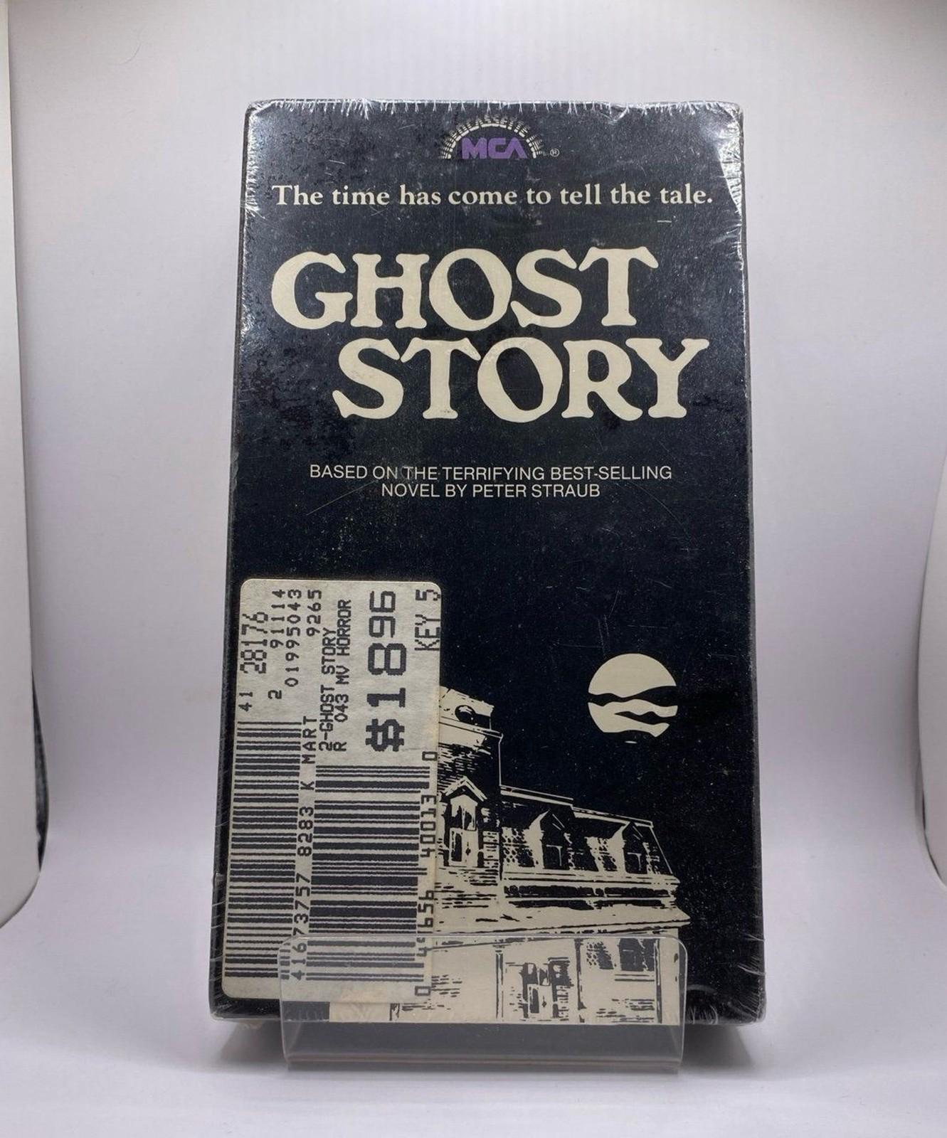 Ghost Story (VHS, 1982) SEALED Fred Astaire Horror Rare MCA Rainbow - read