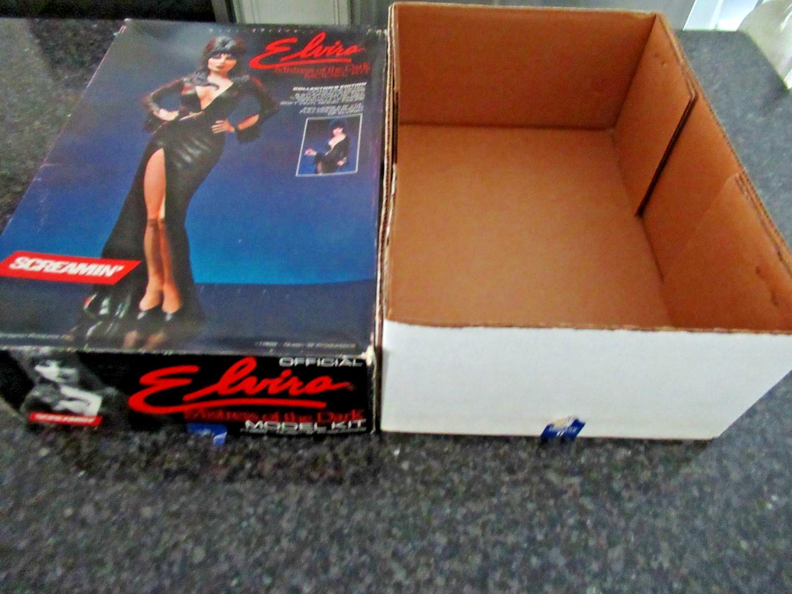 Screamin Elvira Mistress Of The Dark Model Kit Box Only