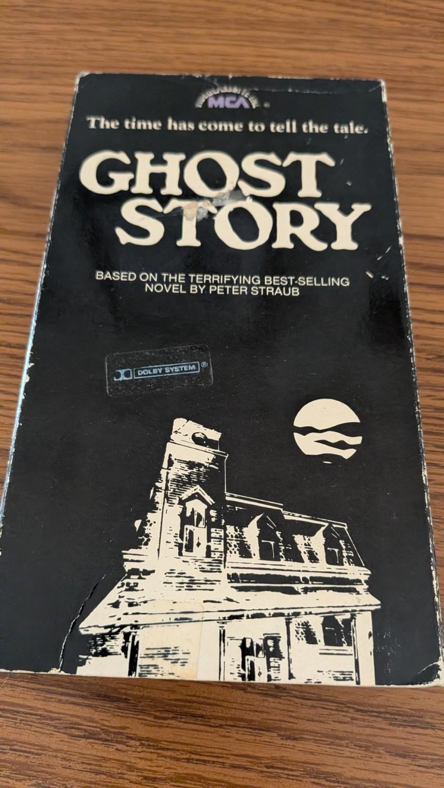 Ghost Story VHS 1981 Horror MCA Home Video Vintage Early Release Used
