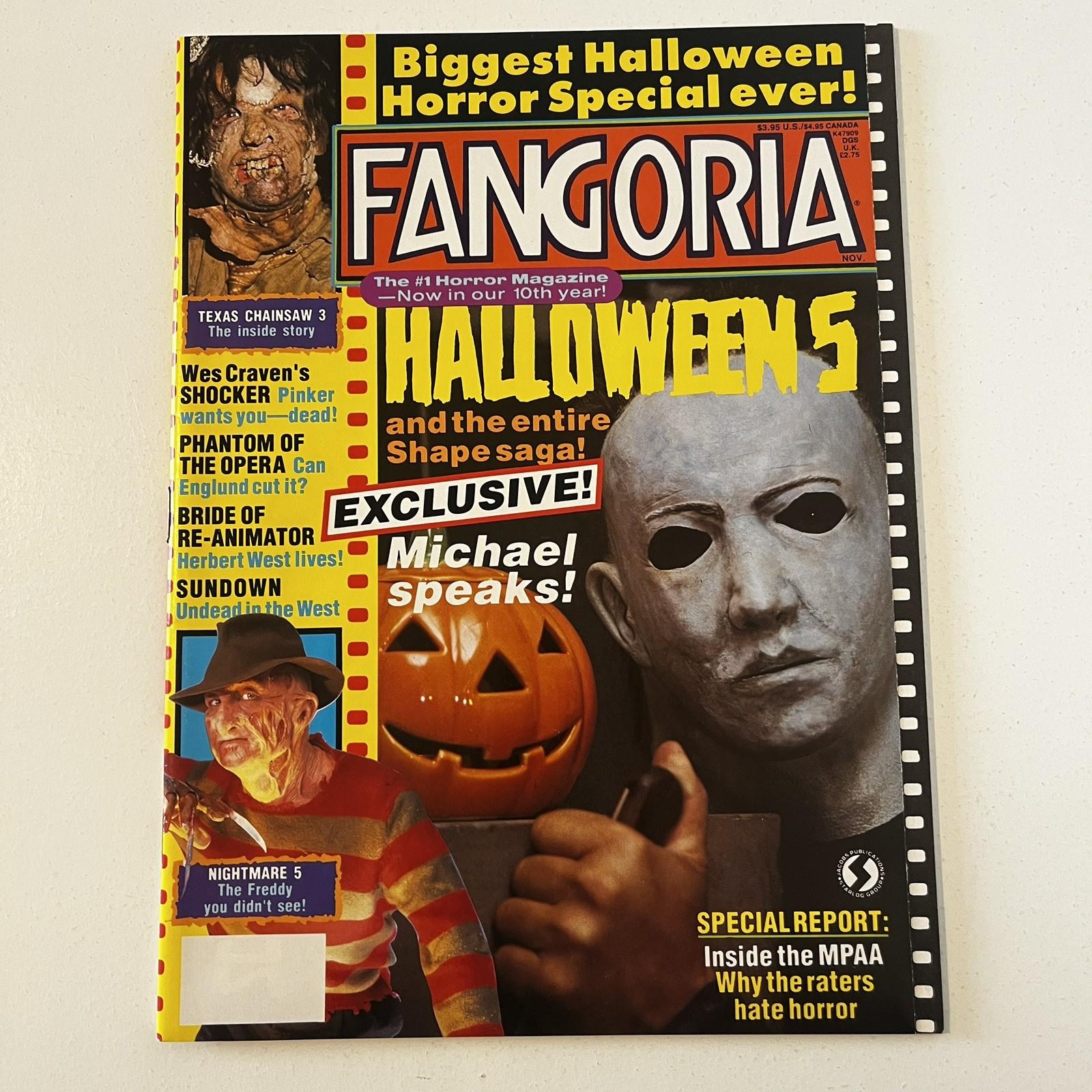 Fangoria Magazine #88 (Nov. 1989) – Halloween 5: The Revenge of Michael Myers