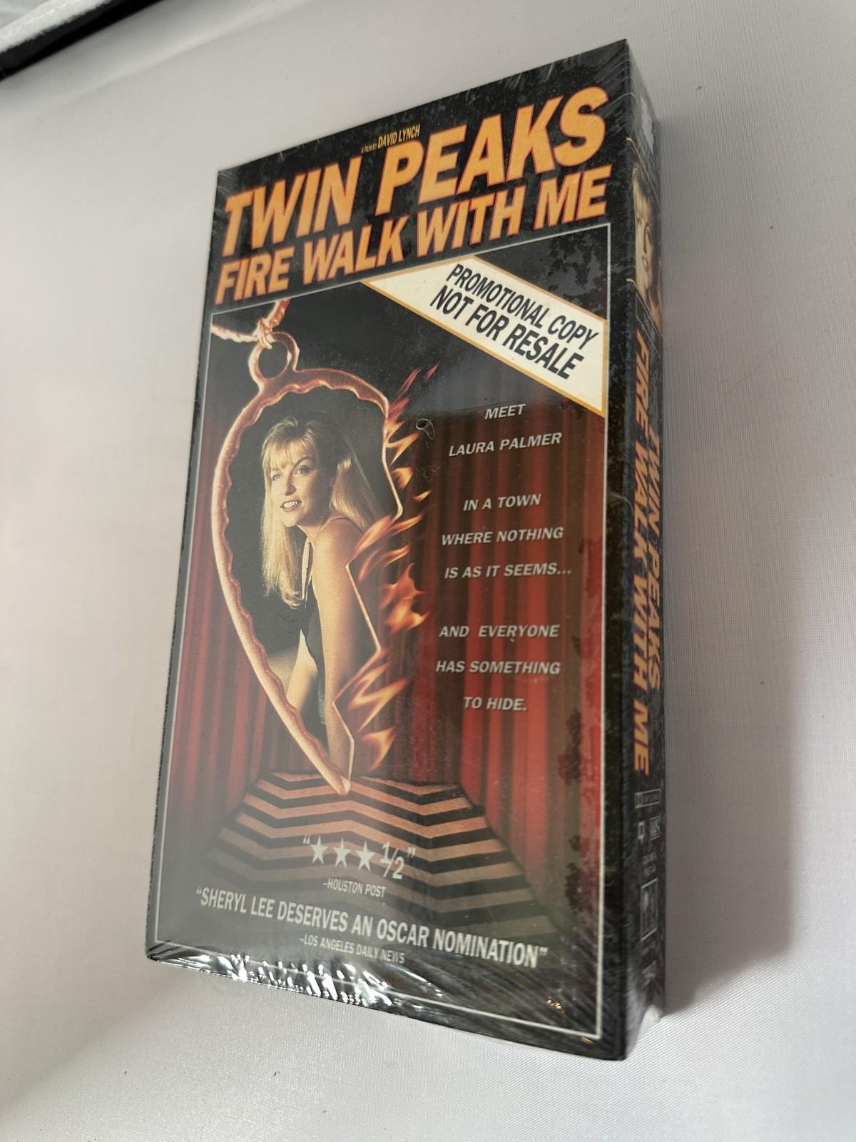 Twin Peaks: Fire Walk With Me (1992) VHS Factory Sealed RARE PROMOTIONAL VARIANT