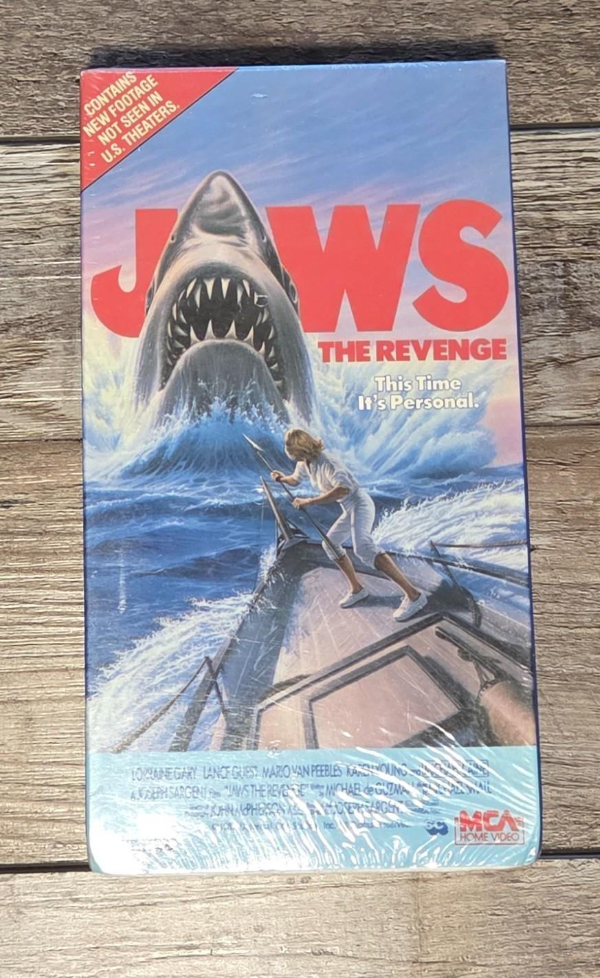 Jaws The Revenge 4 FACTORY SEALED Betamax Beta EXCELLENT RARE MCA Home Video