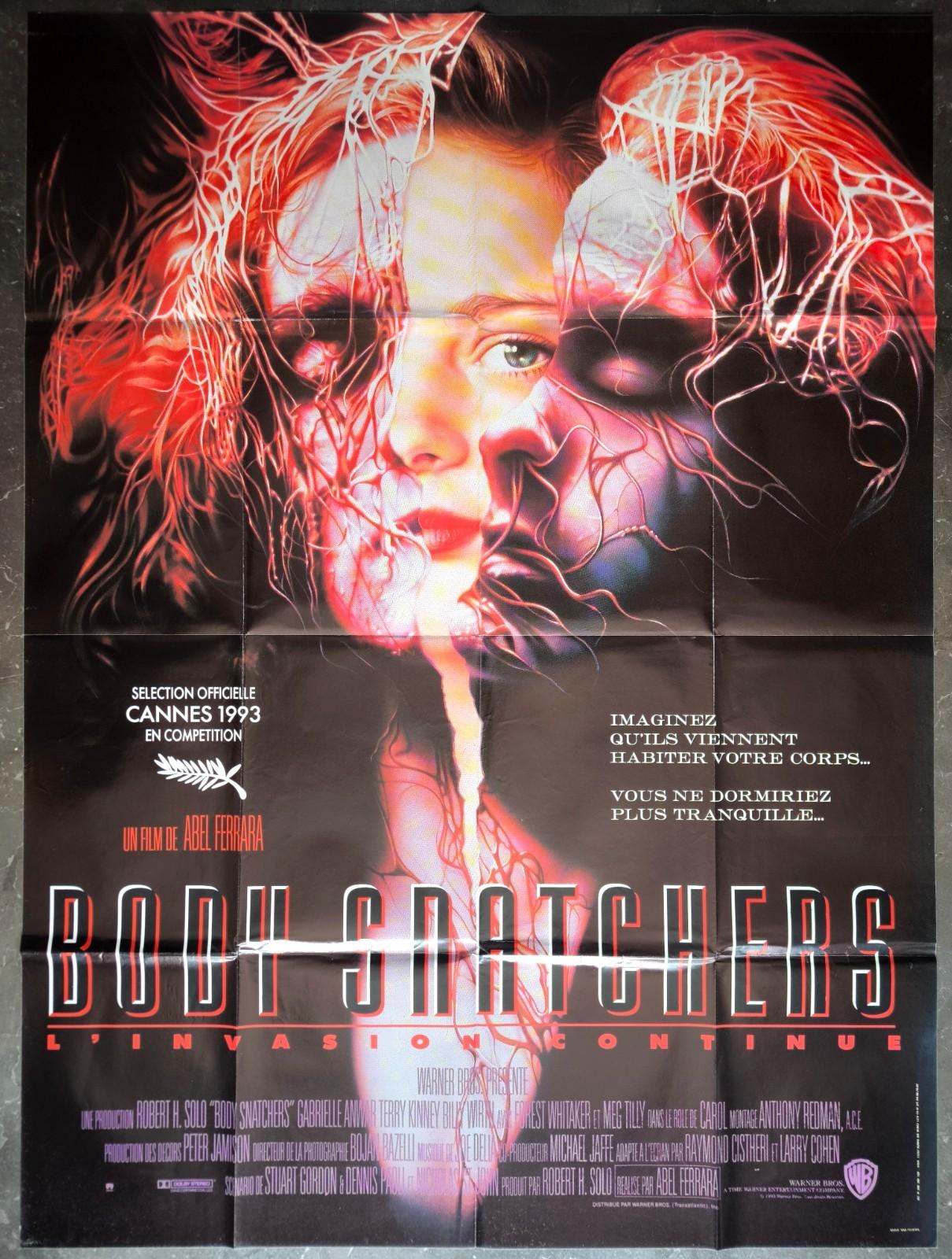 BODY SNATCHERS Abel Ferrara Meg Tilly french LARGE ORIGINAL movie poster