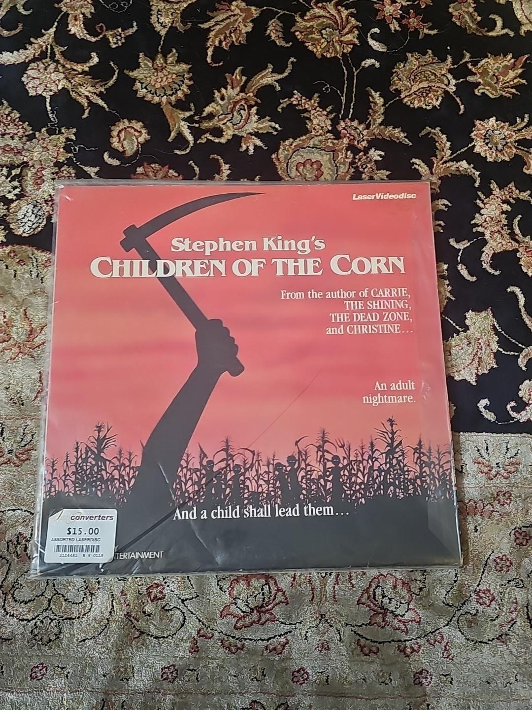 Children Of The Corn Laserdisc 1984 very Rare
