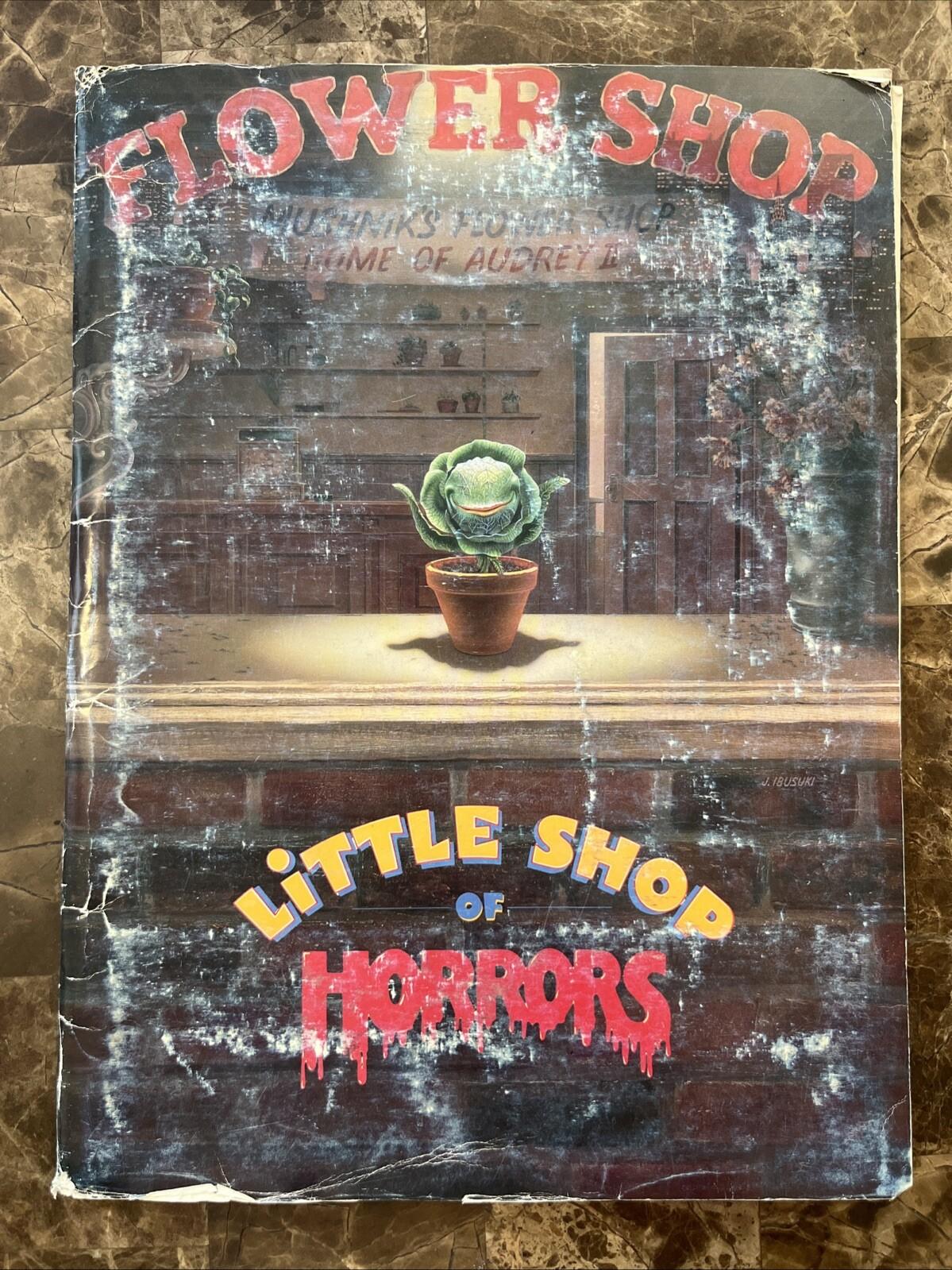 Original 1986 Little Shop of Horrors Production Information Packet