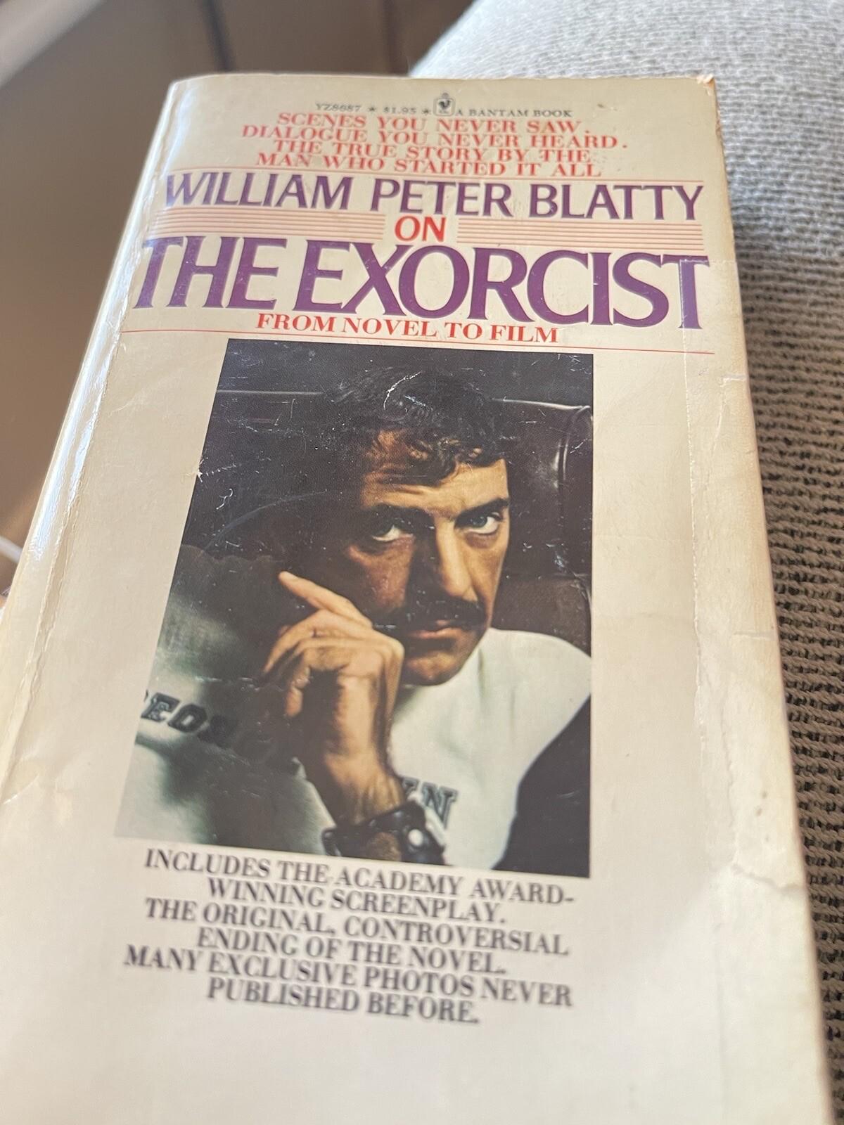 THE EXORCIST ( From Novel To Film ) William Peter Blatty “RARE RARE RARE”