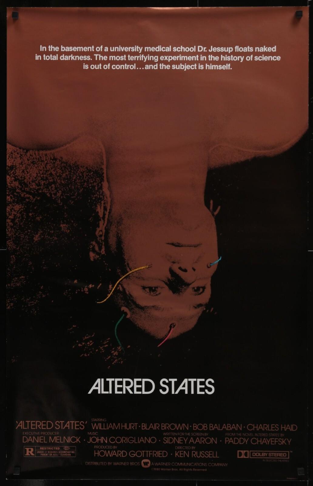 Altered States (1980) Original Movie Poster Rolled 25.5x39