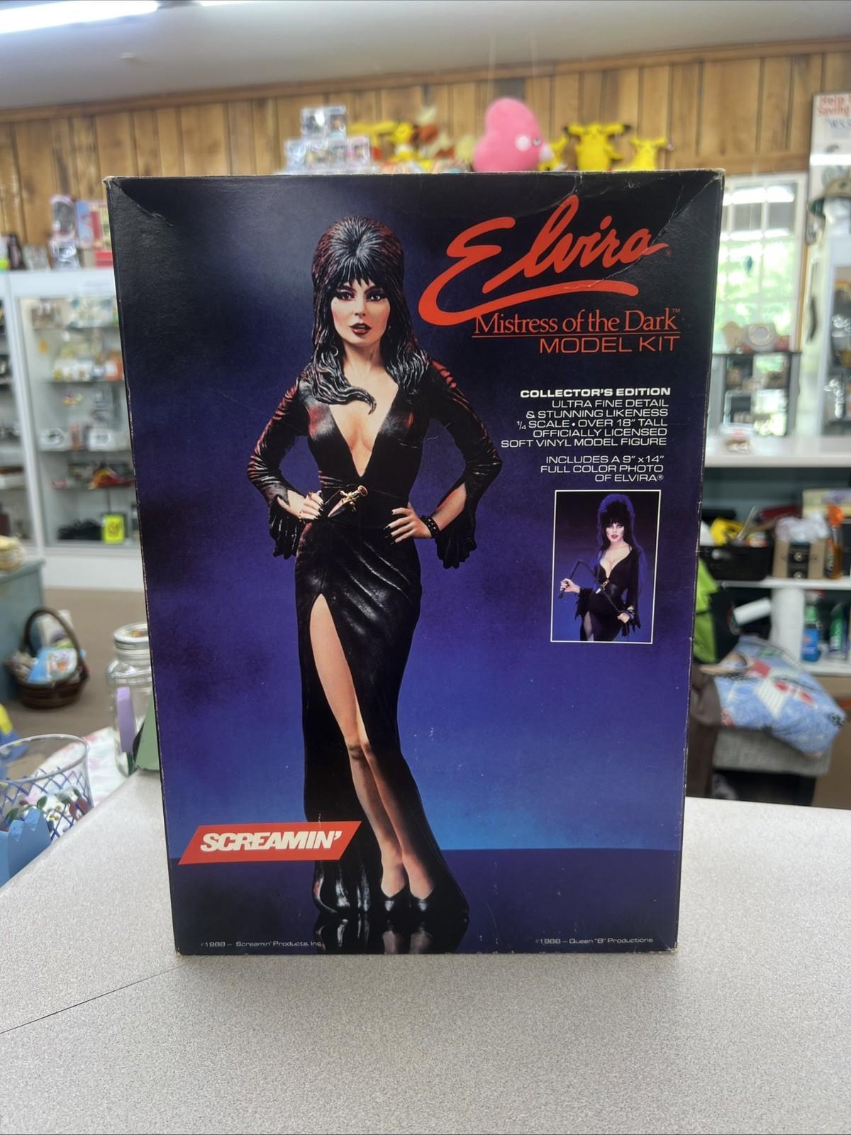 1988 Elvira Mistress of the Dark Screamin Collector's Edition Model Kit