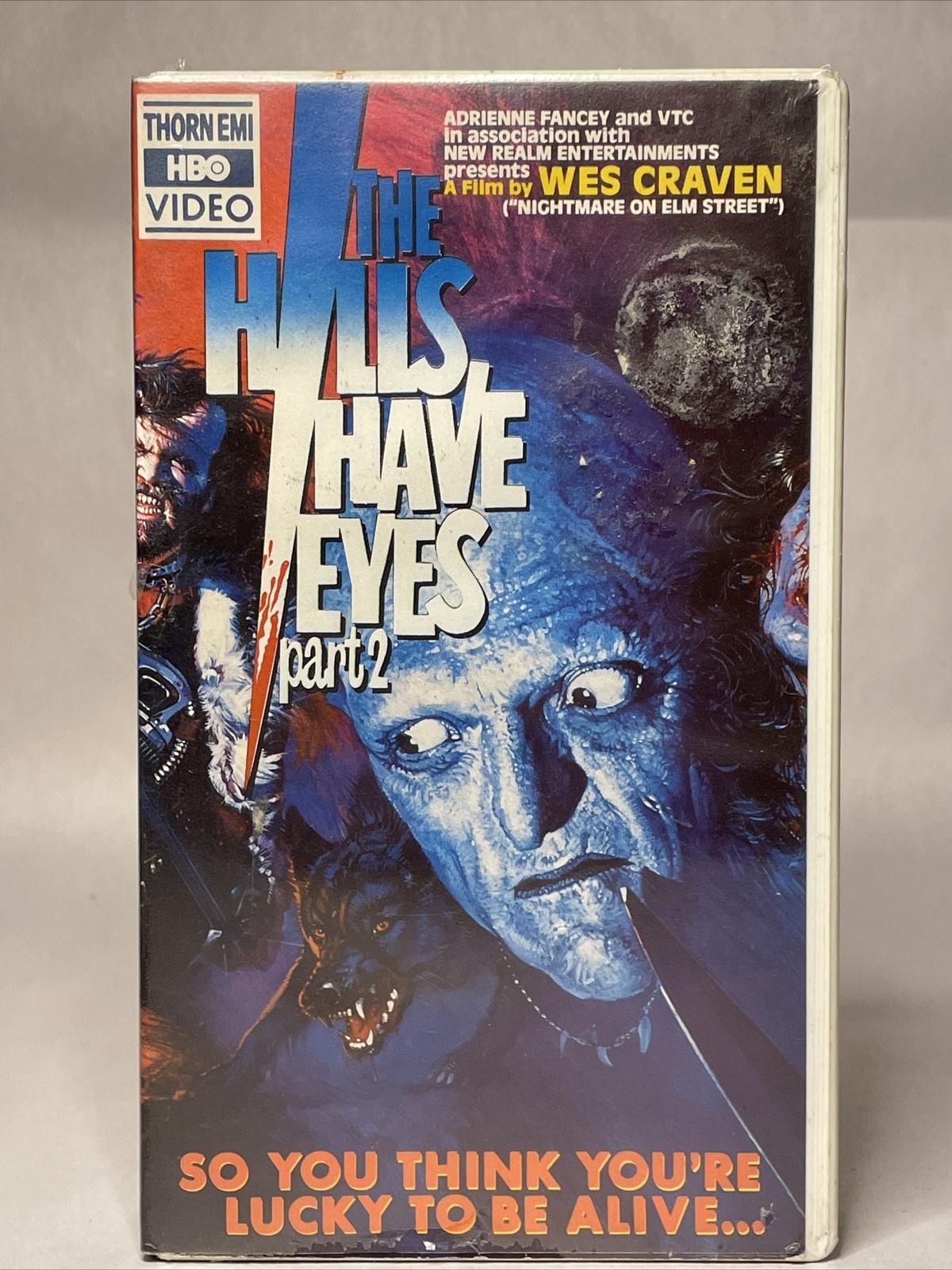 NEW VINTAGE 1993 RARE THE HILLS HAVE EYES PART 2 HBO VIDEO ON VHS TAPED SEALED