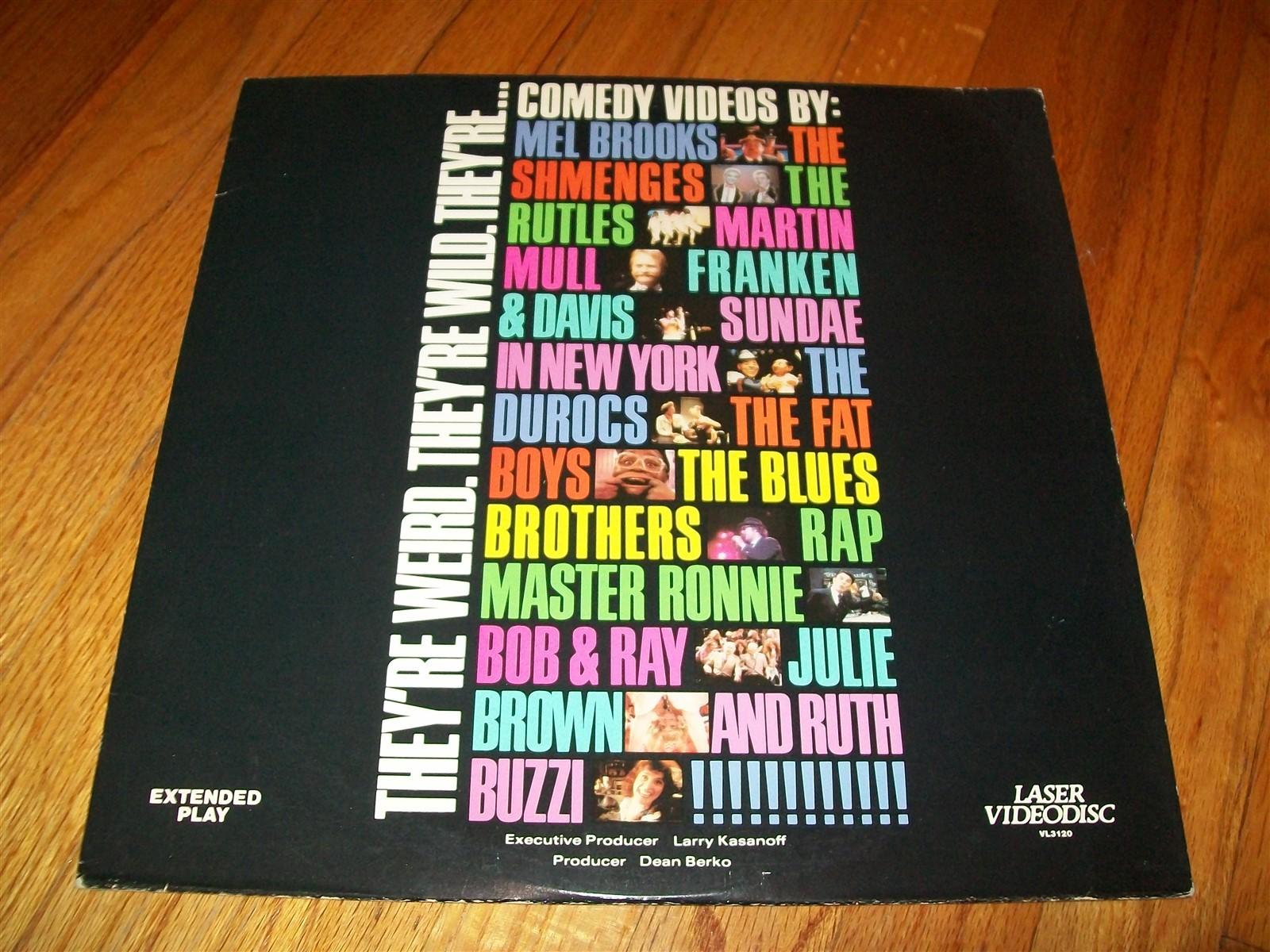 COMEDY VIDEOS Laserdisc LD VERY GOOD CONDITION VERY RARE MARTIN MULL & MORE!