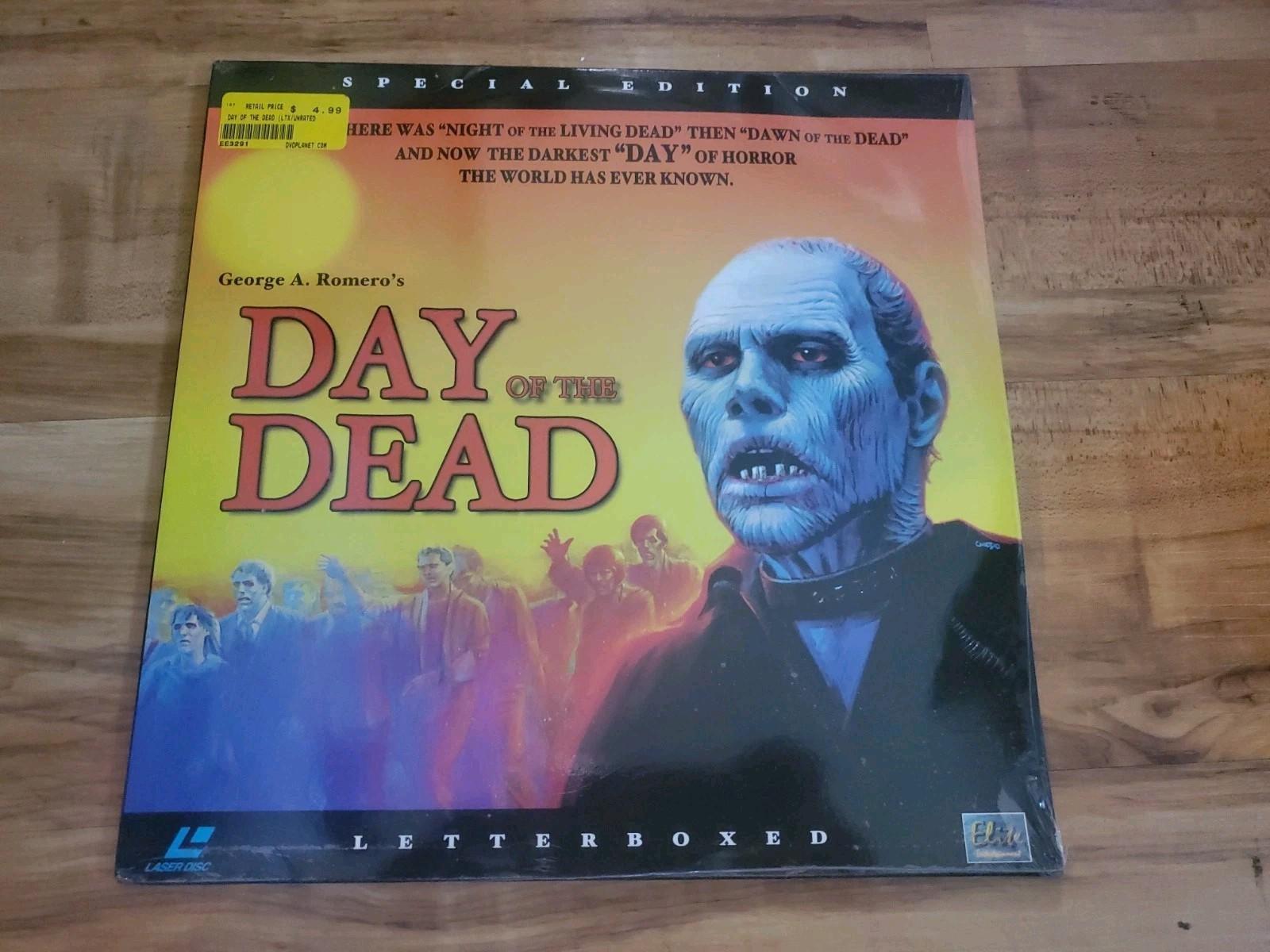 Laserdisc - Day Of The Dead. Elite Entertainment Special Edition. Rare
