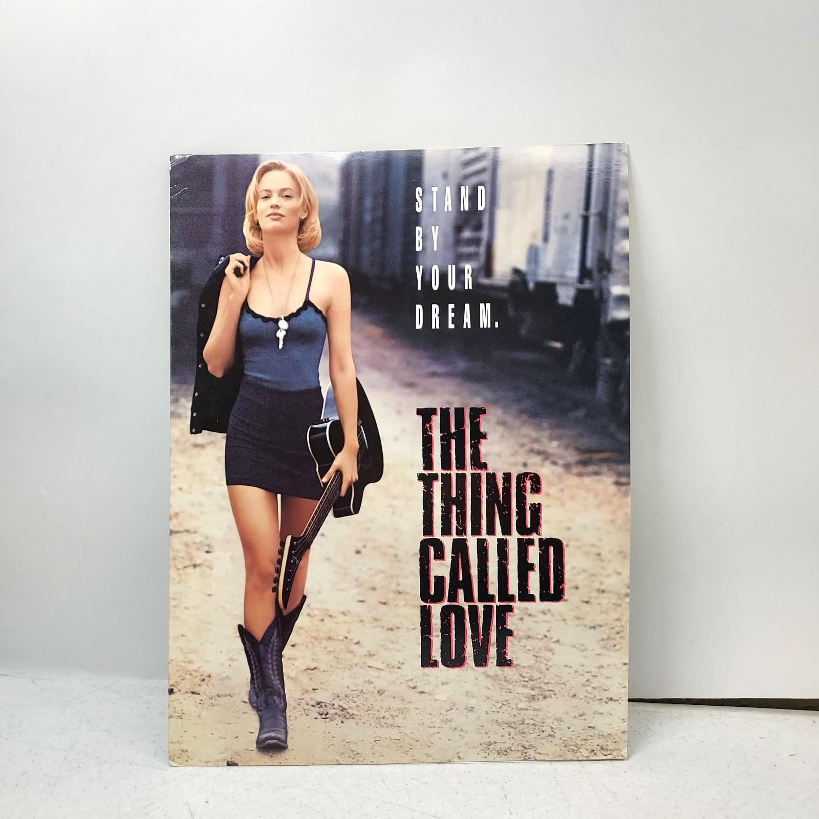 Original The Thing Called Love Press Release Kit Folder