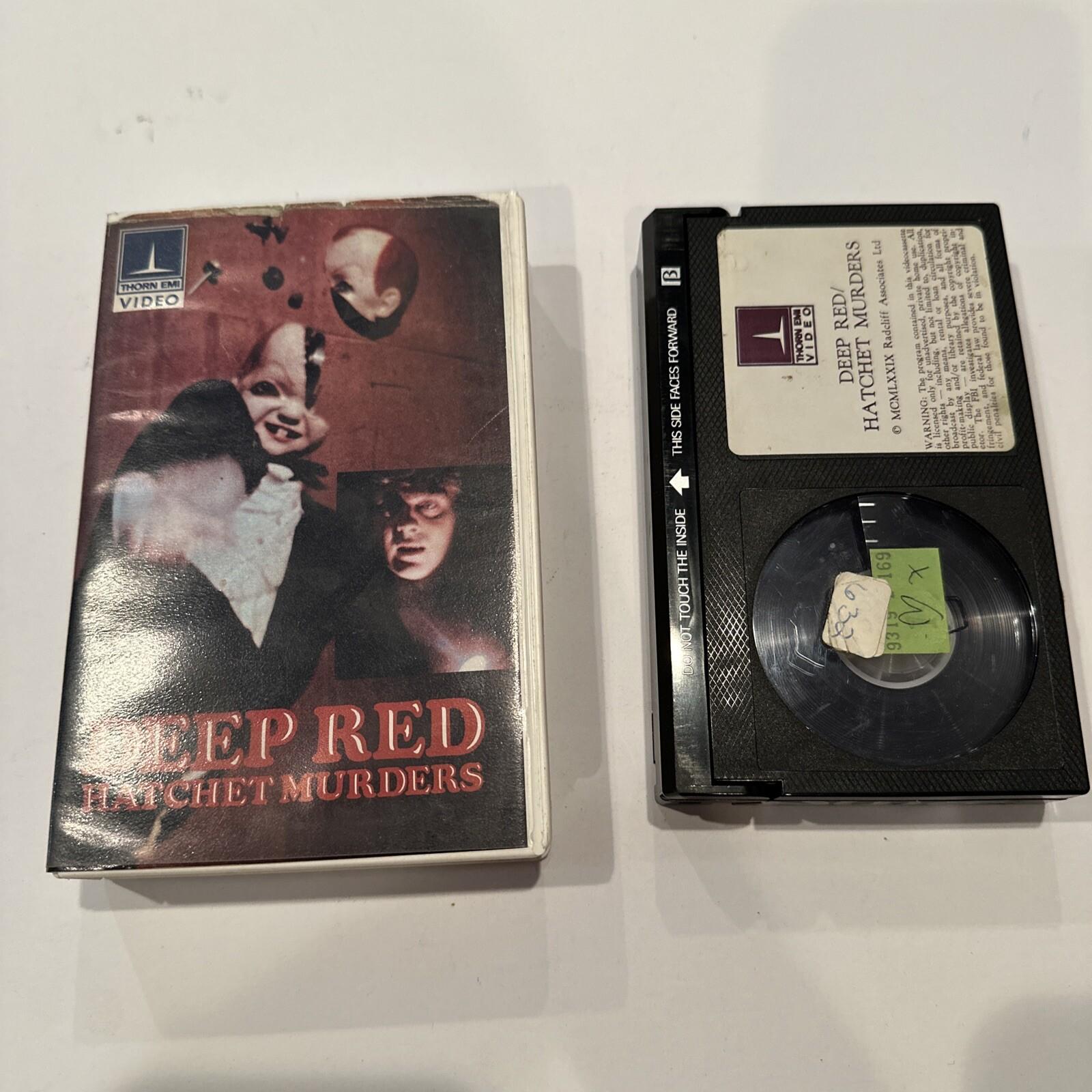 Deep Red (1975) - Rare 1980s Betamax Beta. NOT VHS