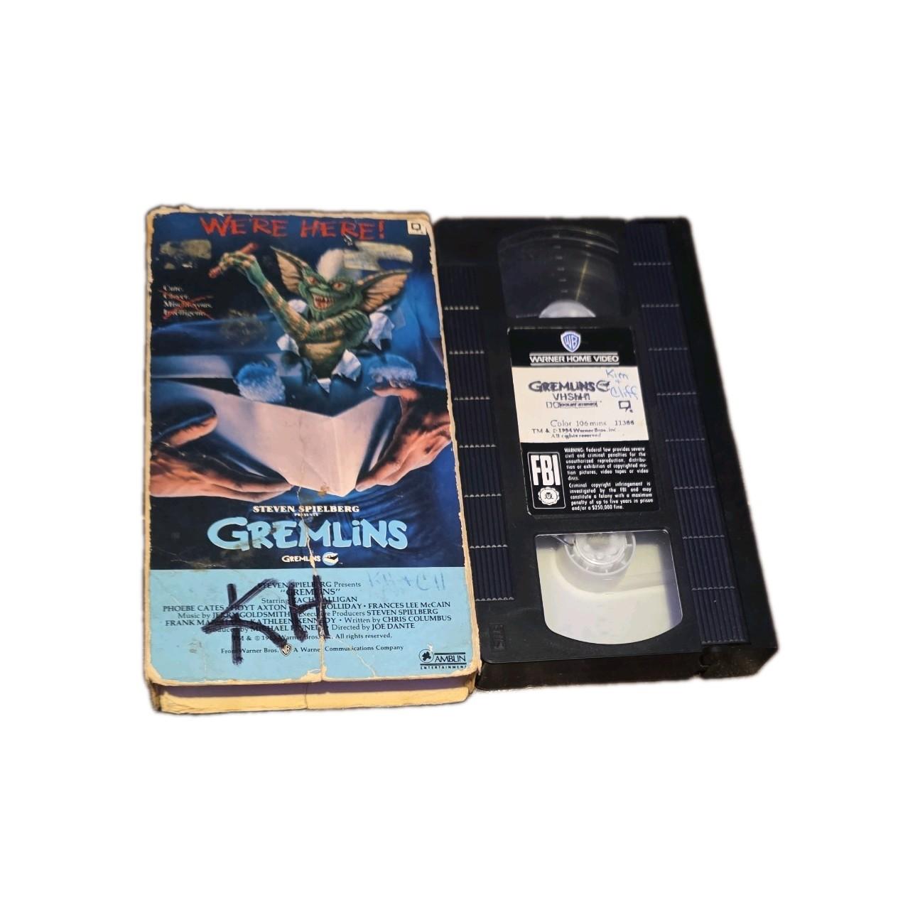 GREMLINS - RARE COVER - VINTAGE - VHS (1984) 