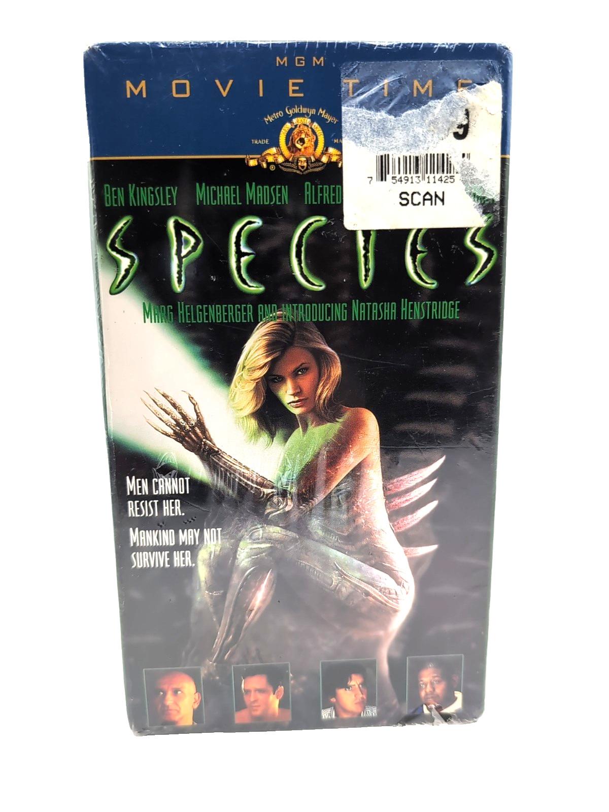 Species (VHS, 1995) Natasha Henstridge NEW Sealed