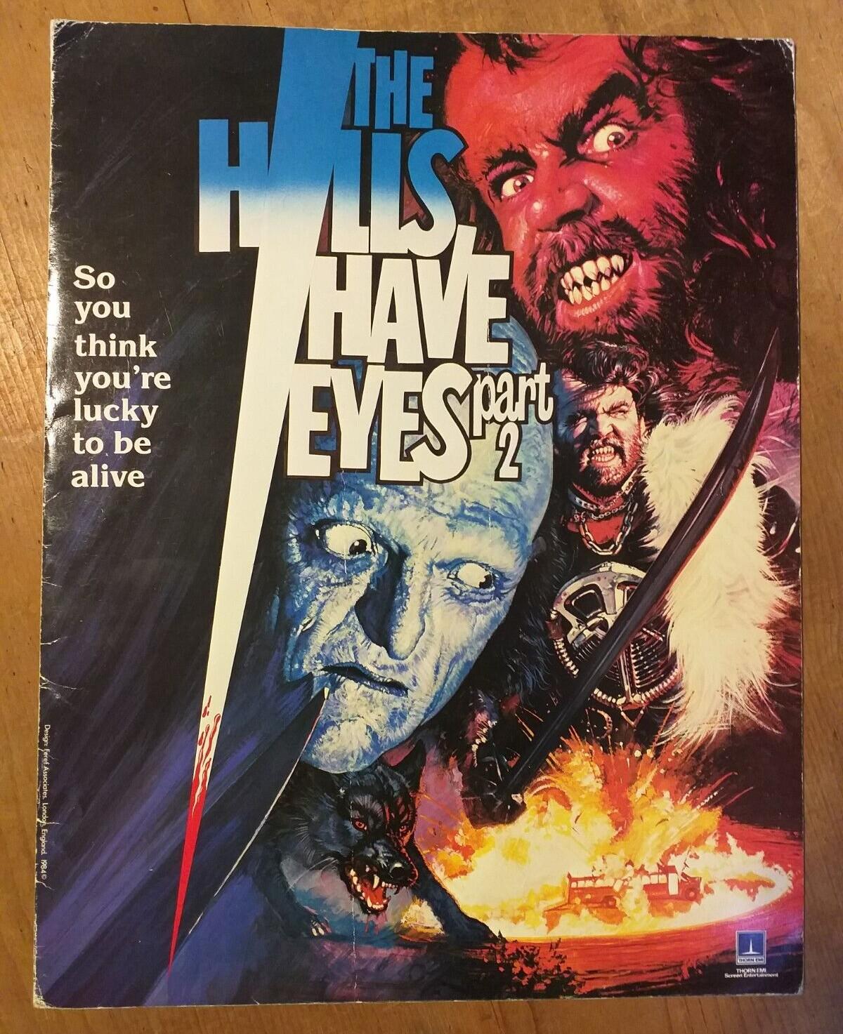 The Hills Have Eyes Part II (1984), Wes Craven, Pressbook #201