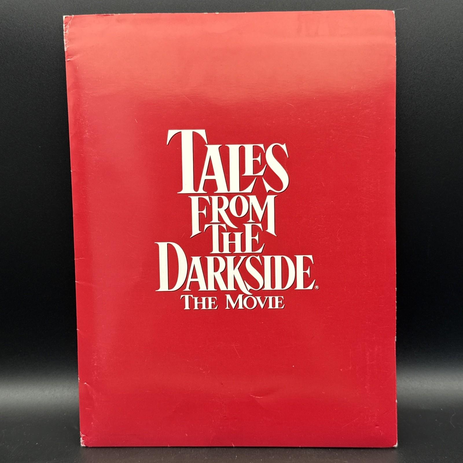 Tales From The Darkside The Movie Press Kit Handbook & Press Photos 1990