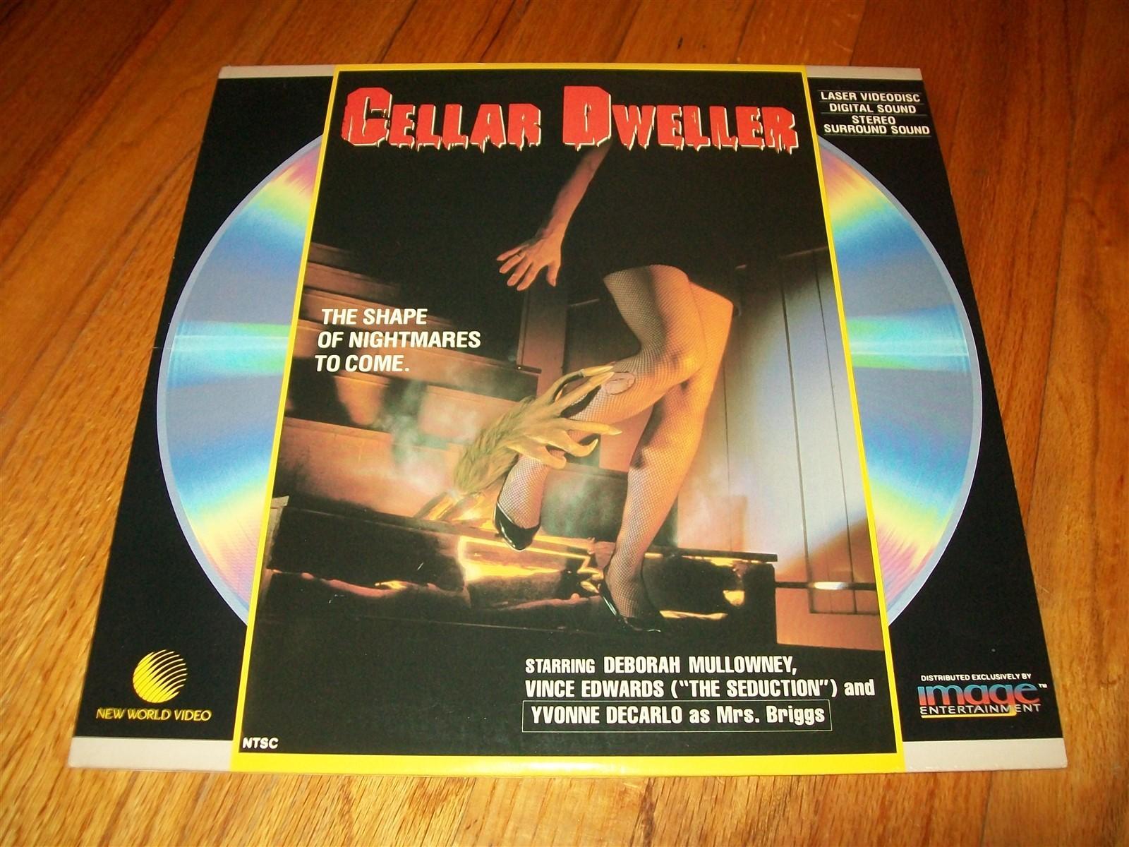 CELLAR DWELLER Laserdisc LD EXCELLENT CONDITION VERY RARE GREAT FILM HORROR!