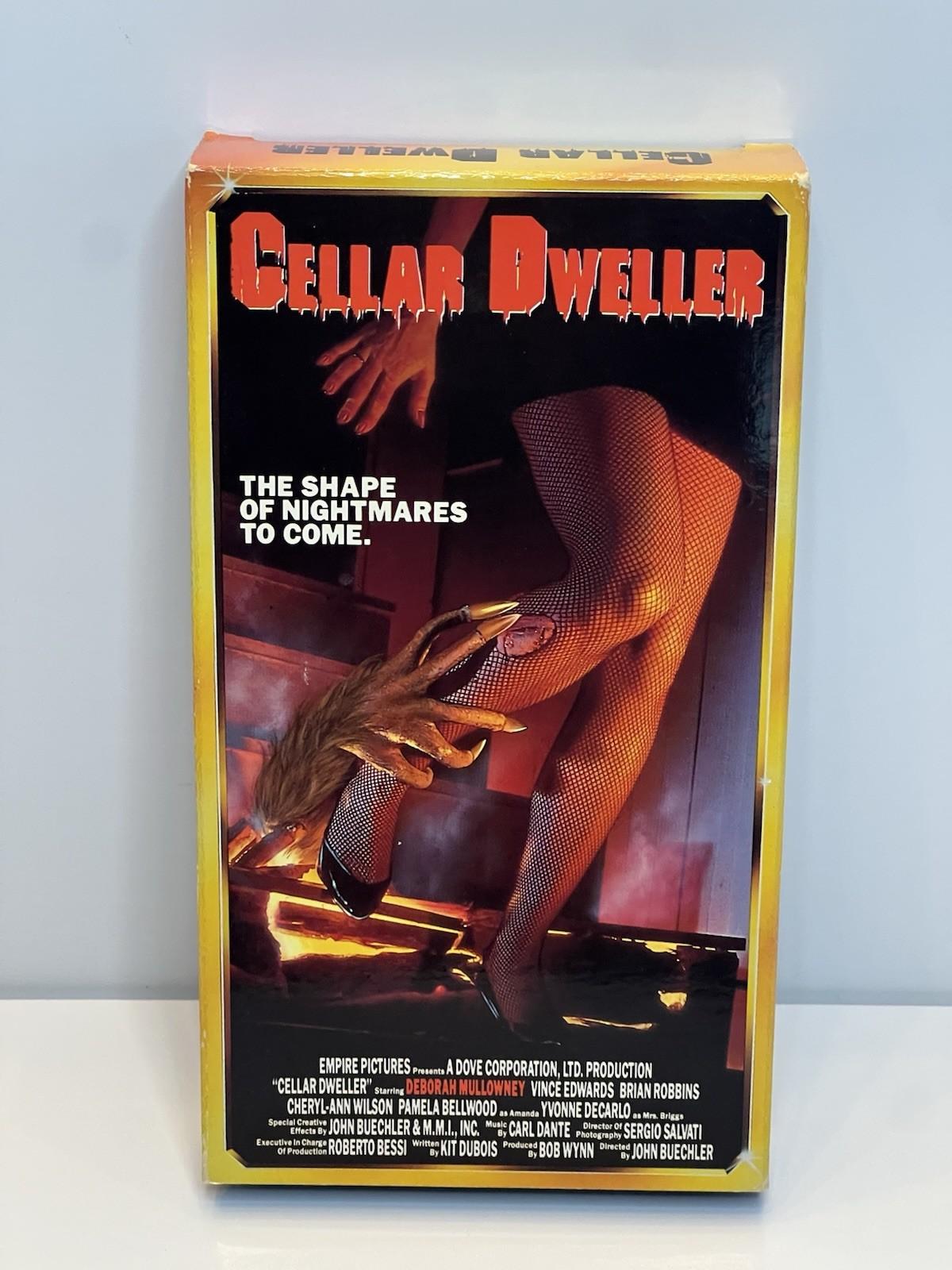 Cellar Dweller (VHS, 1992) Starmaker Rare Horror Tested Excellent Condition add
