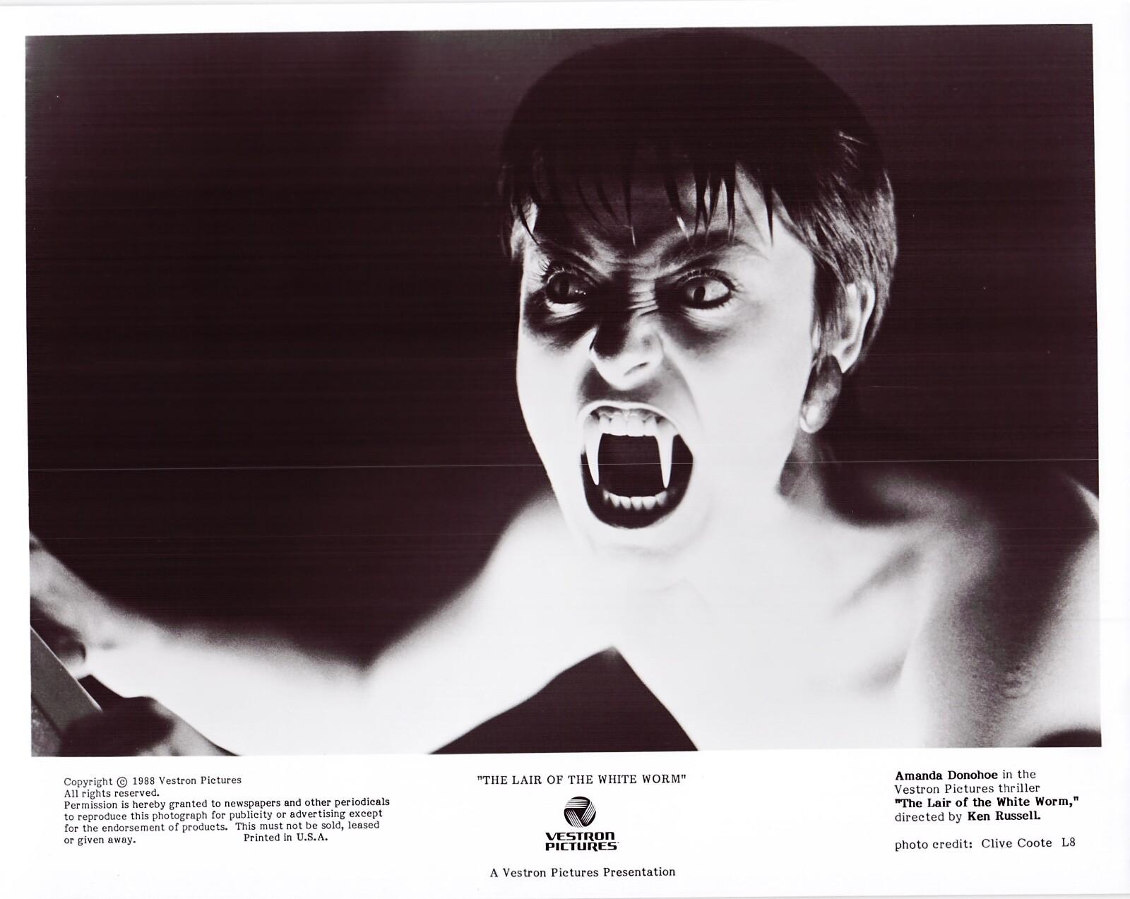 The Lair of the White Worm (1988) - Original Movie Press Kit w/Photo / No cover