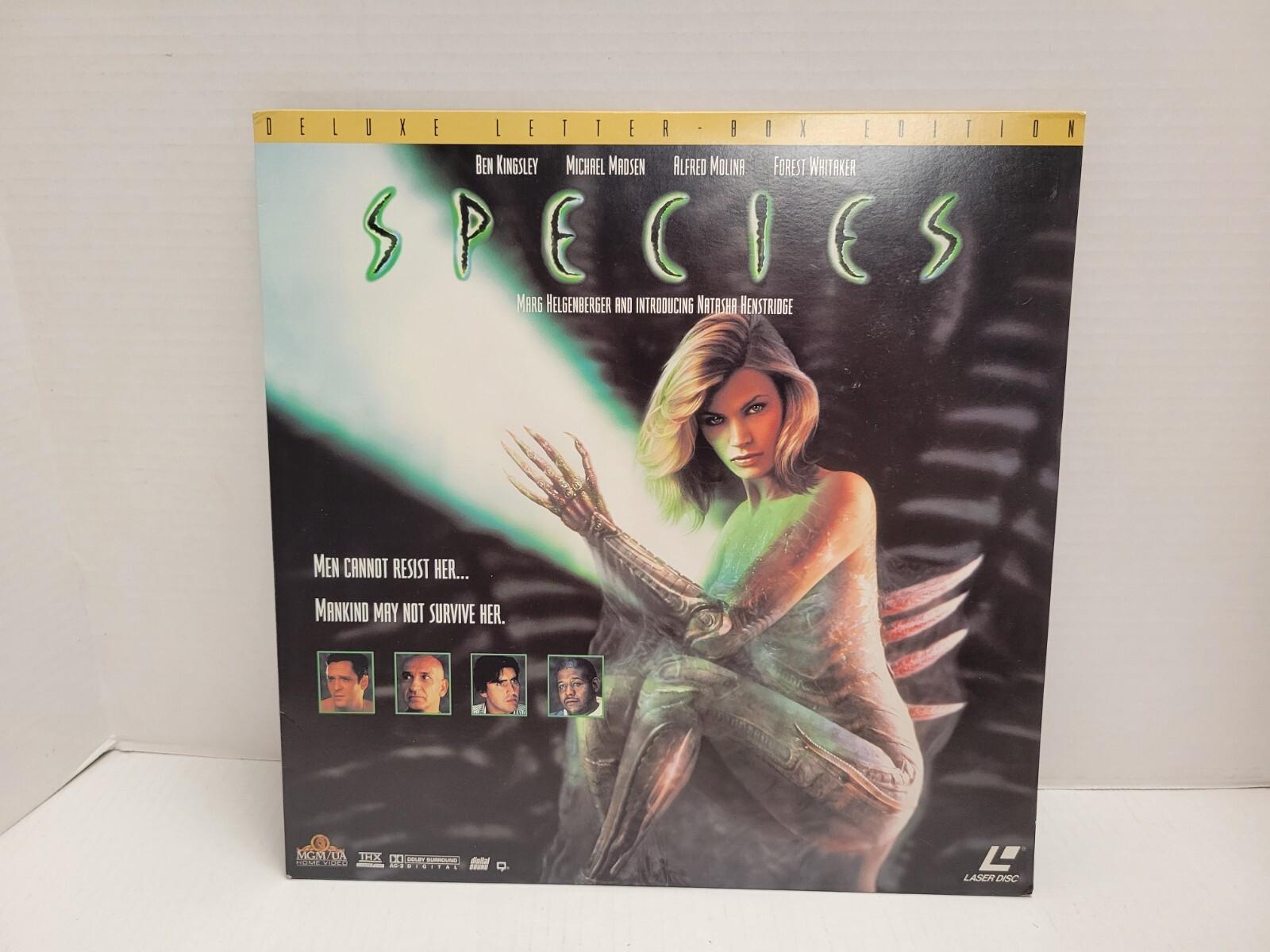 Species (1995) RARE Laserdisc Deluxe Letterbox Natasha Henstridge