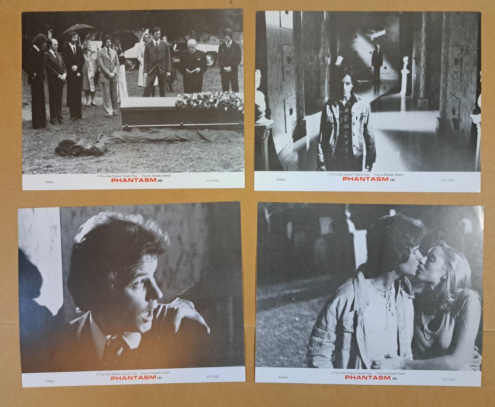 PHANTASM ENGLISH FRONT OF HOUSE LOBBY CARD SET
