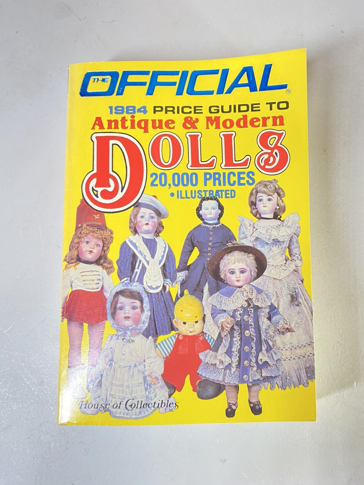 VINTAGE 1979’s -90-Collector’s- Price,Guides On Dolls  Illustrated Books 1st Ed,