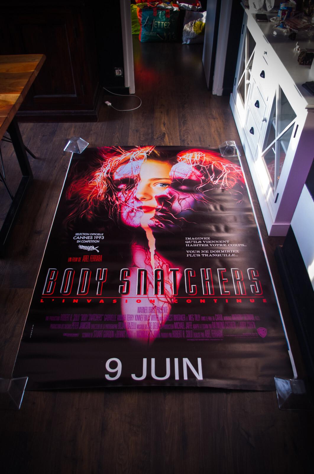 BODY SNATCHERS French Shelter Rolled D/S Vintage Movie Poster Original 1993