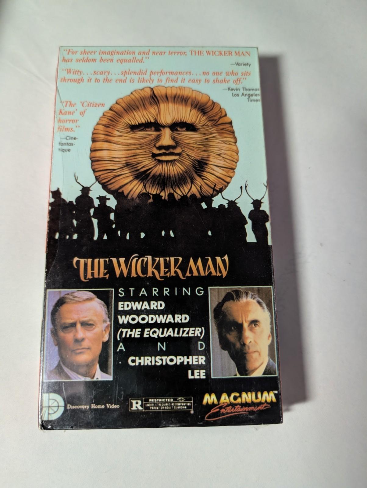 The Wicker Man ( Horror 1973 ) Rare Brand New Sealed VHS - Magnum Print MINT