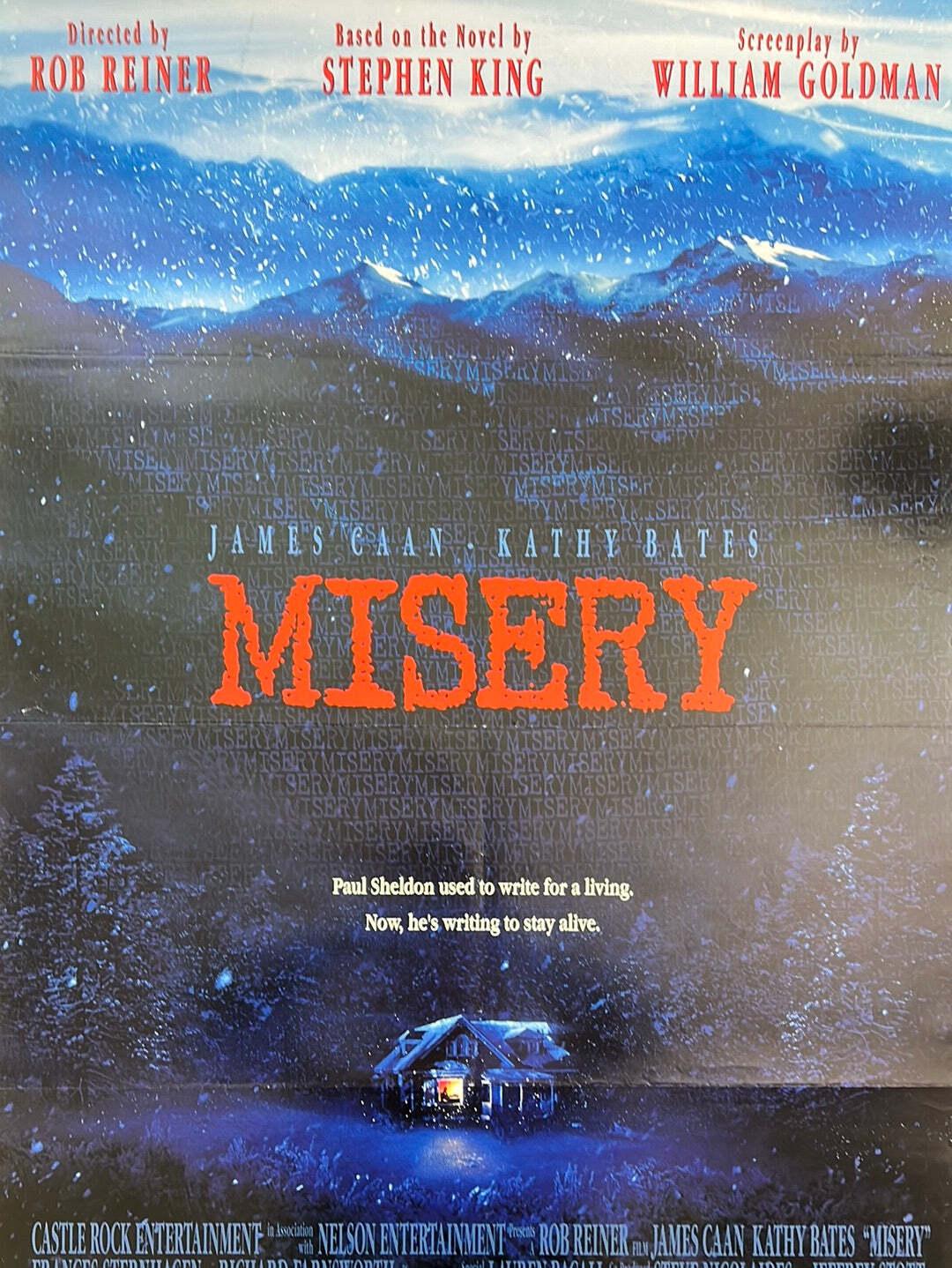 Misery - 1990 movie poster original