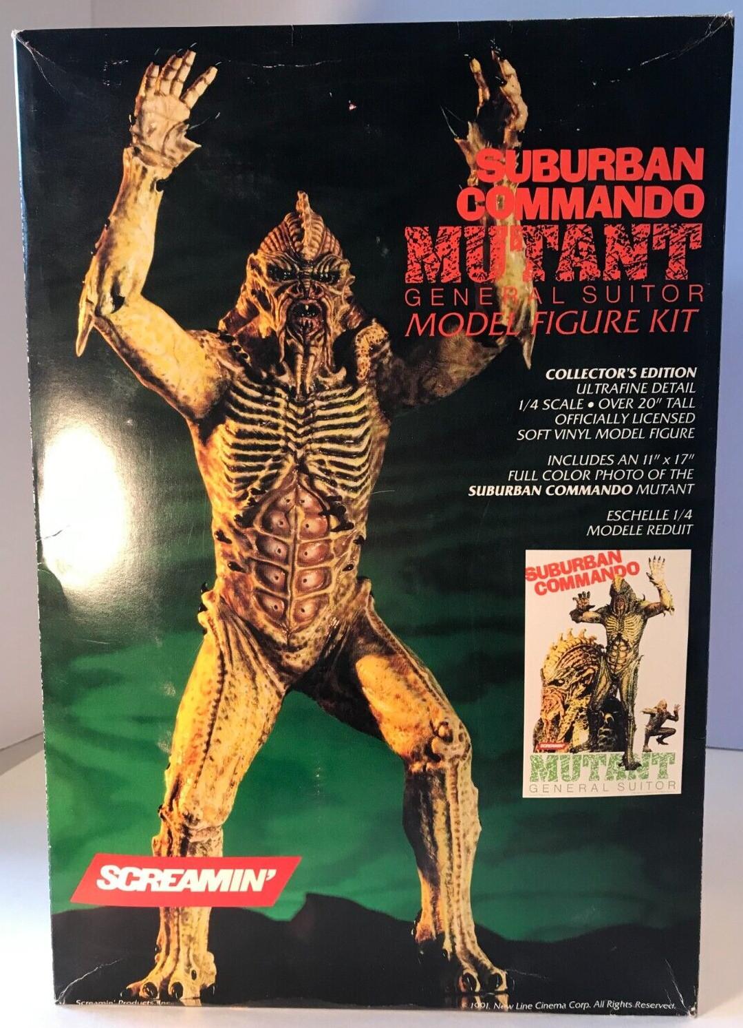 Screamin Mutant Monster Alien Suburban Commando Model Kit - 20" Tall 1991