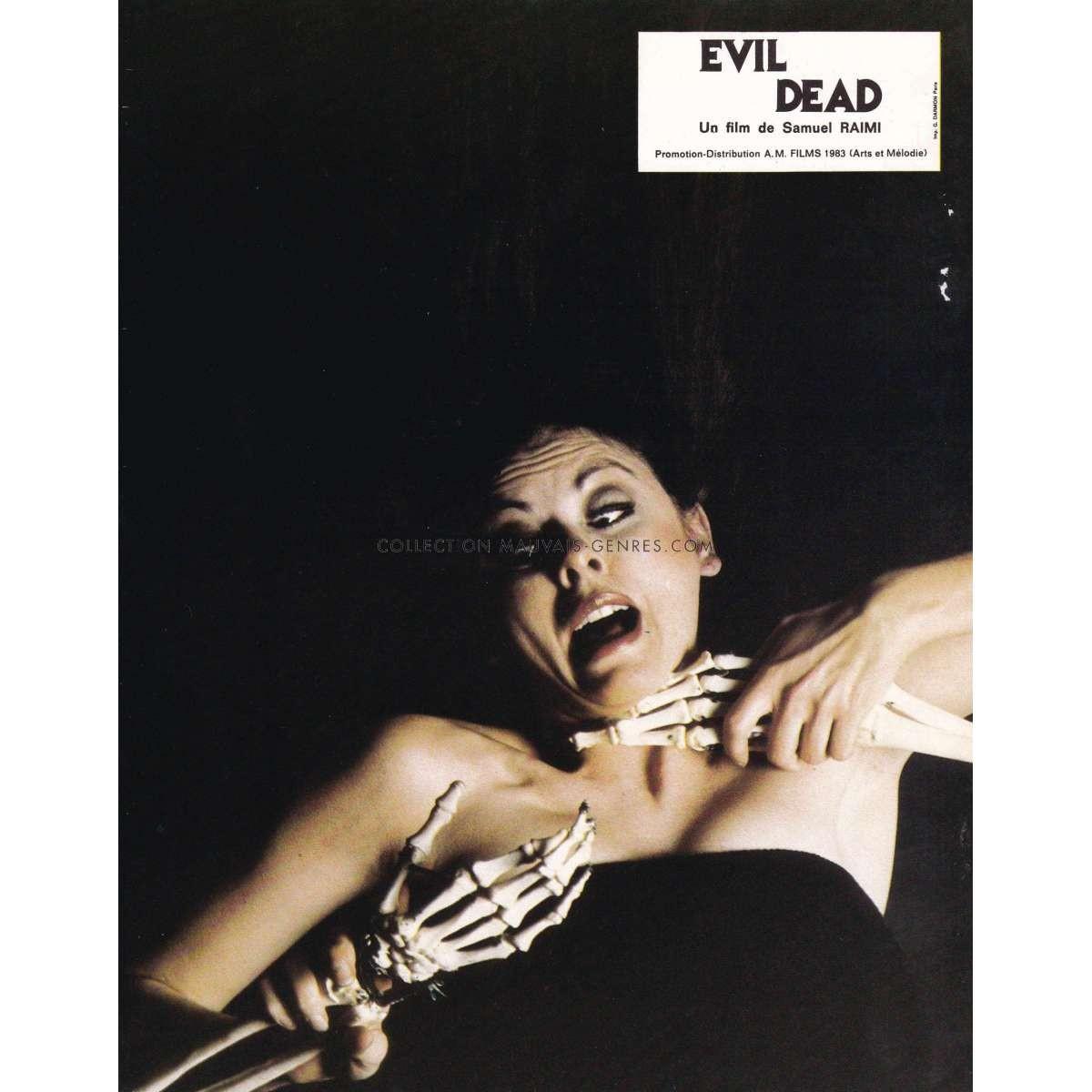 THE EVIL DEAD French Lobby Card N05 - 9x12 in. - 1981 - Sam Raimi, Bruce Campbel