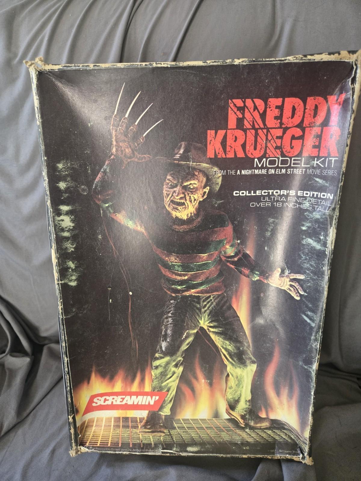 Screamin' Horror Series 1 Freddy Krueger 1/4 Scale Model Kit