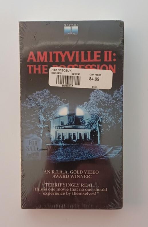 Amityville II 2: The Possession (1982) - VHS - Brand New/Sealed