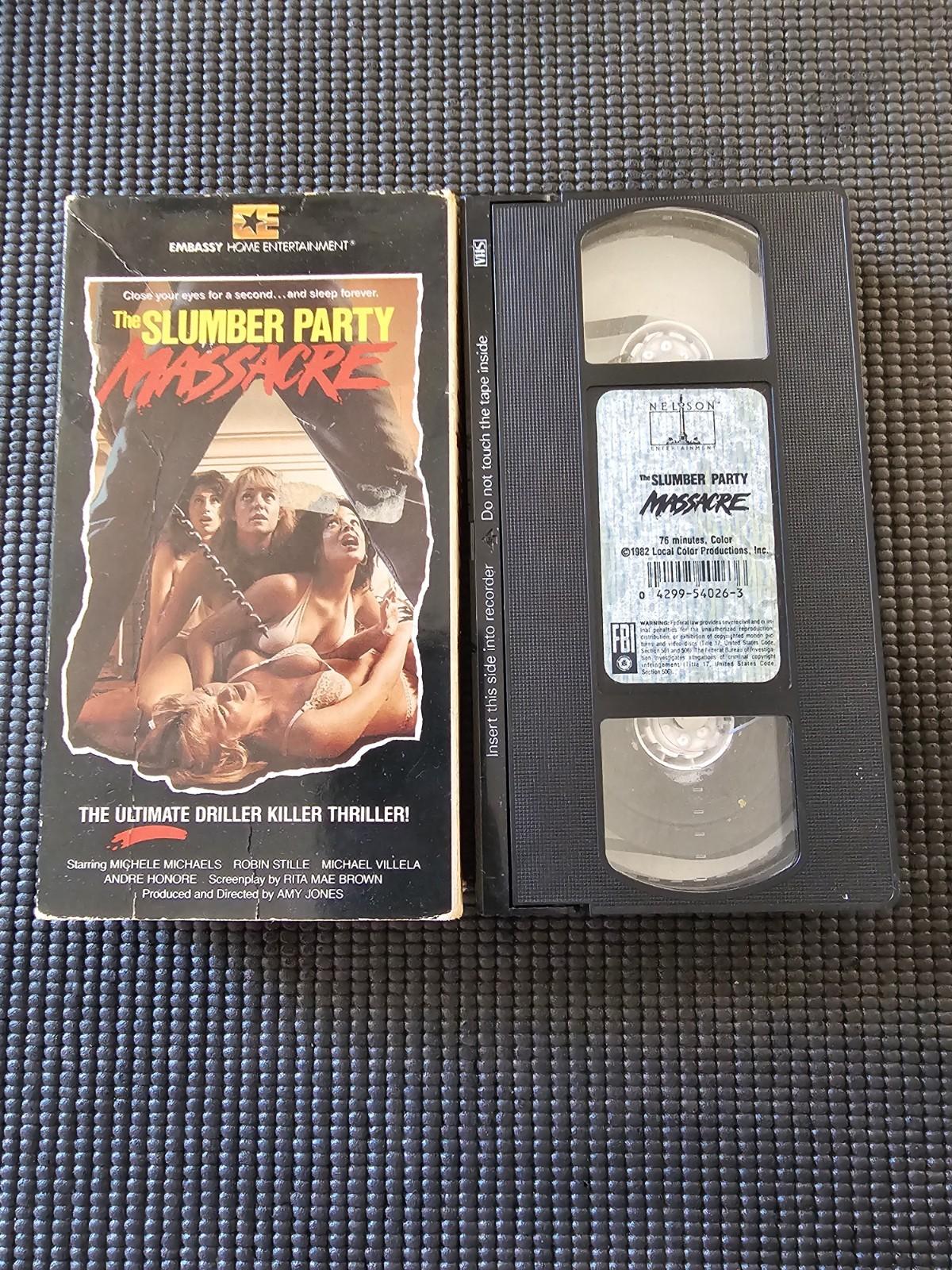 The Slumber Party Massacre Cult Slasher Film Rare 1982