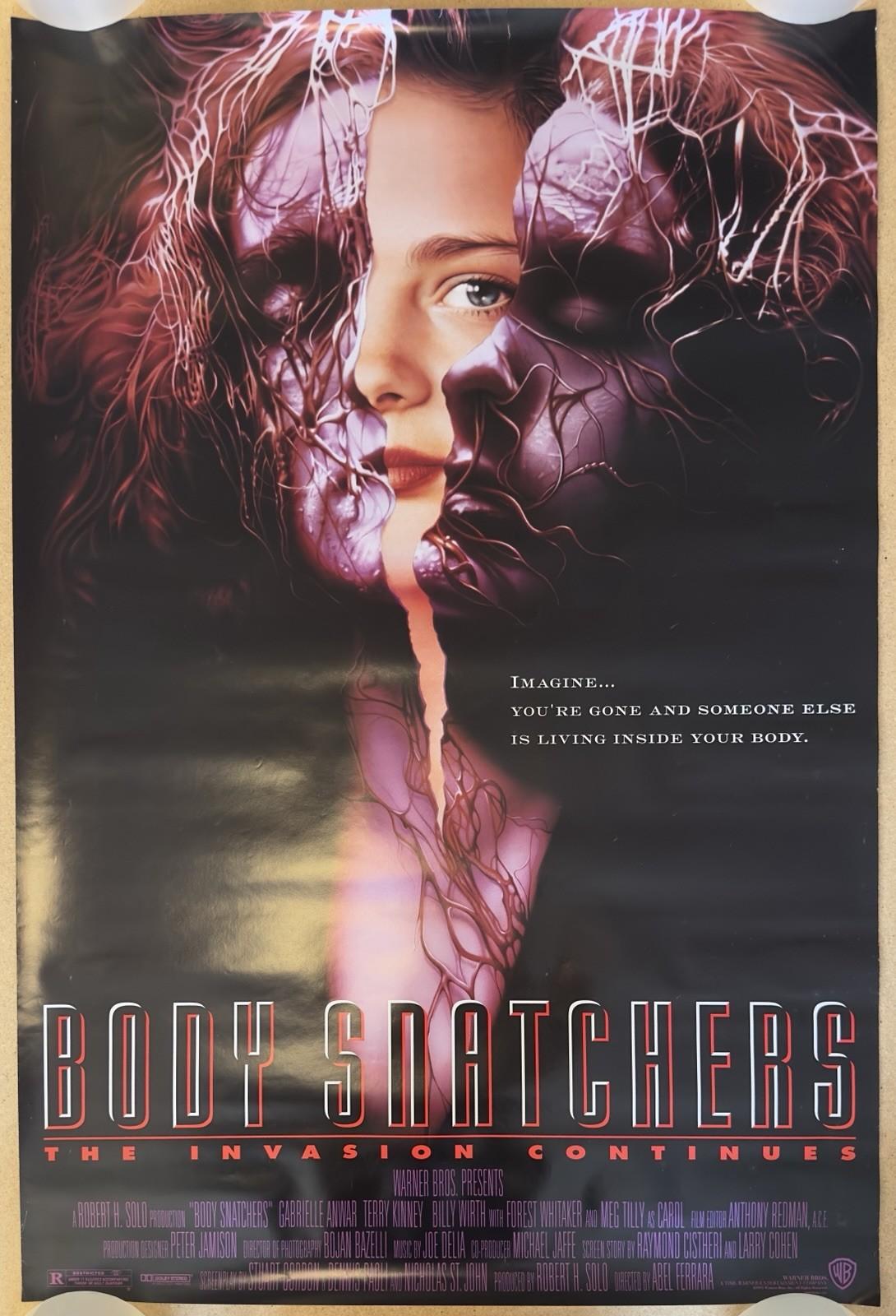 1993 Body Snatchers Movie Poster 27x41 Double-Sided / Rolled
