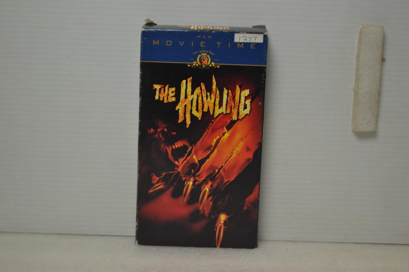 The Howling Vintage cult classic horror / warewolf VHS rare 1980 MGM movie time