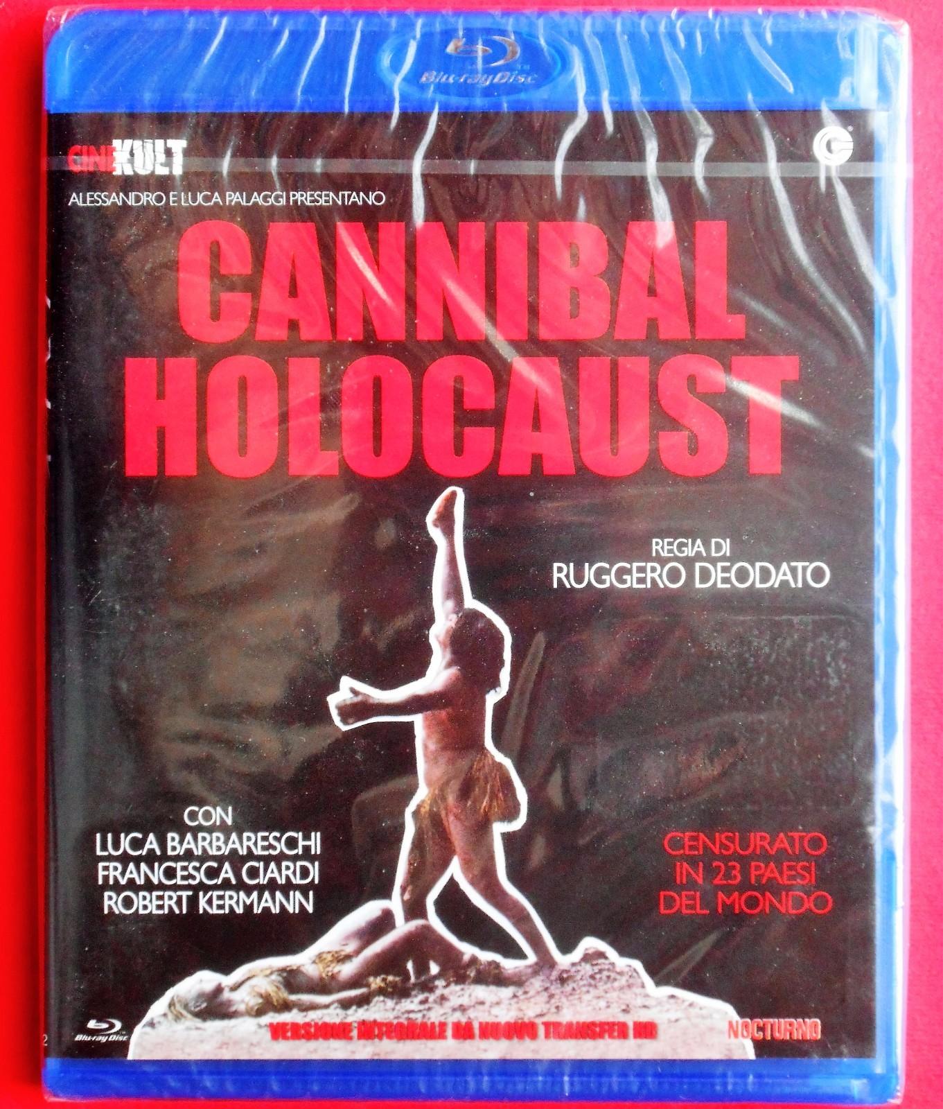 Cannibal Holocaust Ruggero Deodato Francesca Ciardi Luca Baba Rare Bluray