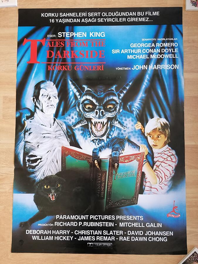 The Tales From the Darkside Original Vintage Movie Cinema Turkish Movie 1990