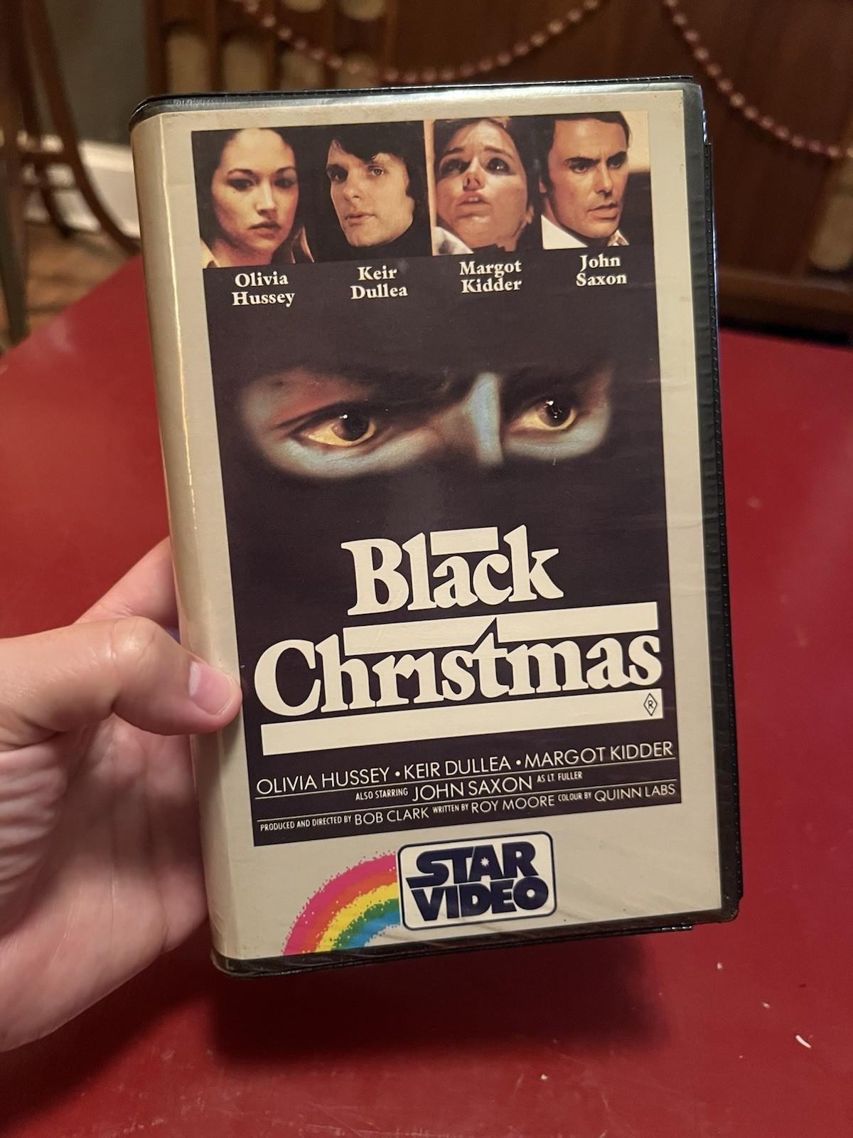 Black Christmas Australian VHS Pal Format Great Condition RARE