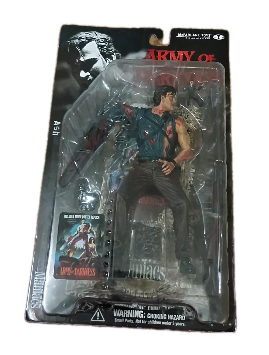MCFARLANE TOYS ARMY OF DARKNESS FEATURE FILM FIGUREASH SEALED VINTAGE RARE/ MINT