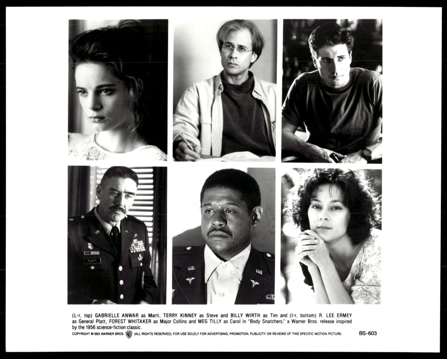 Body Snatchers 1993 Movie Still Press Photo Warner Bros. Sci-Fi Horror BS-603