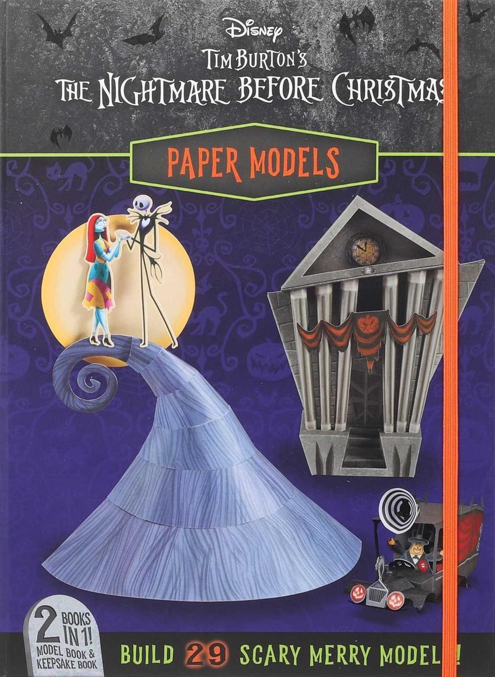 Disney: Tim Burton's The Nightmare Before Christmas Paper Models - Model Kit for