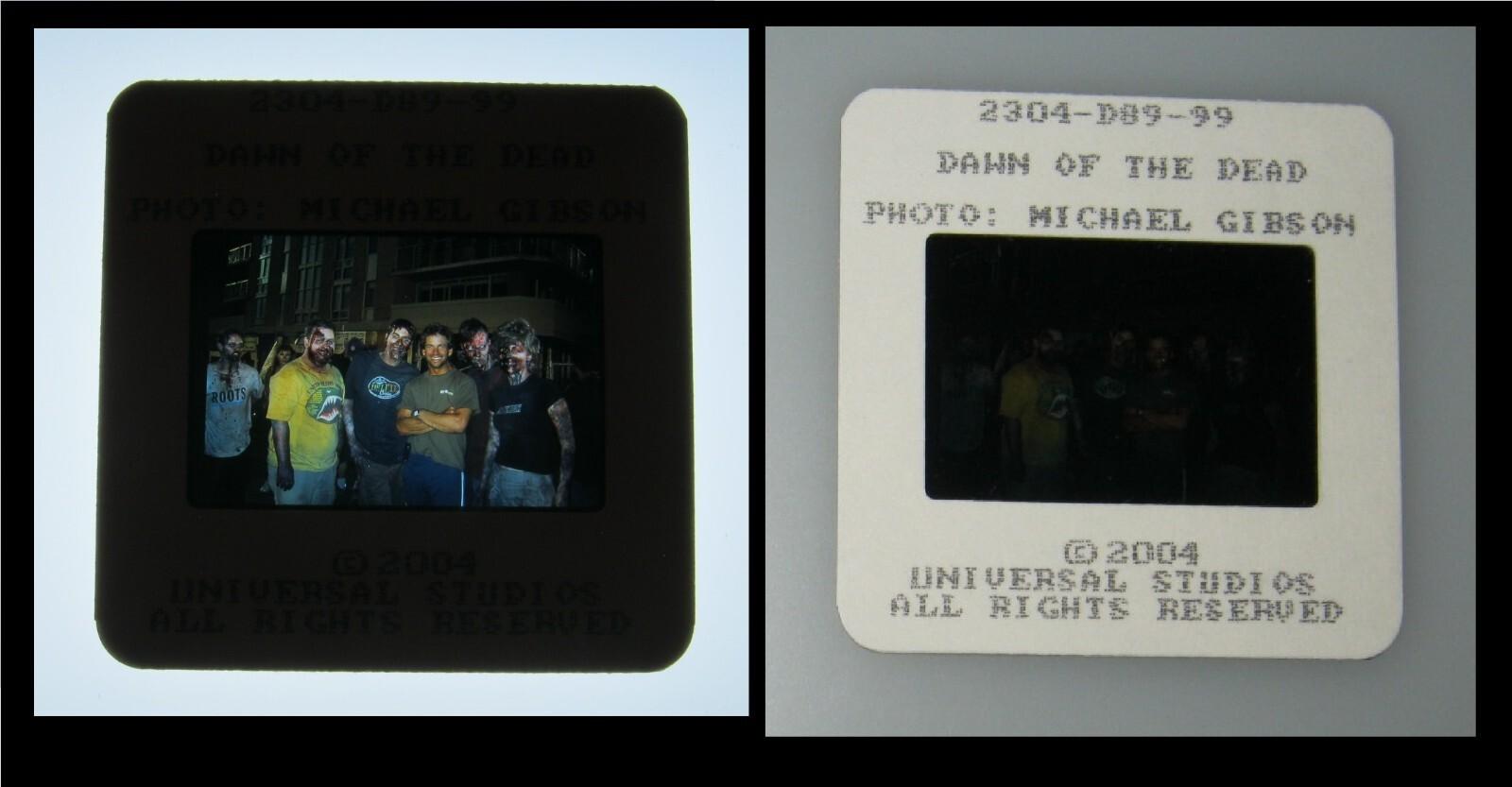 Original DAWN OF THE DEAD 35mm Studio Stamped U.S. Press Kit Slide ZACK SNYDER