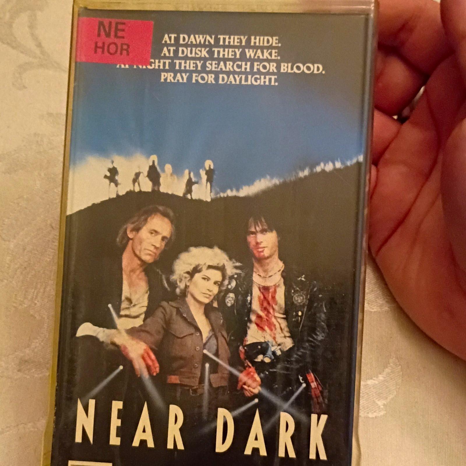 RARE Near Dark VHS HBO Video 1987 R Horror Vampires Kathryn Bigelow Full Screen