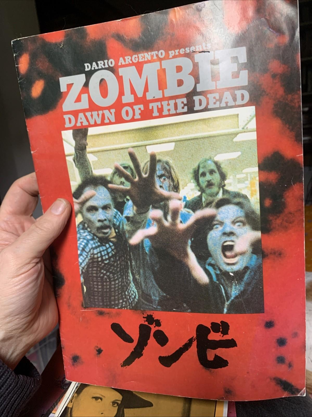 Japanese DAWN OF THE DEAD press-Promo- book—RARE!