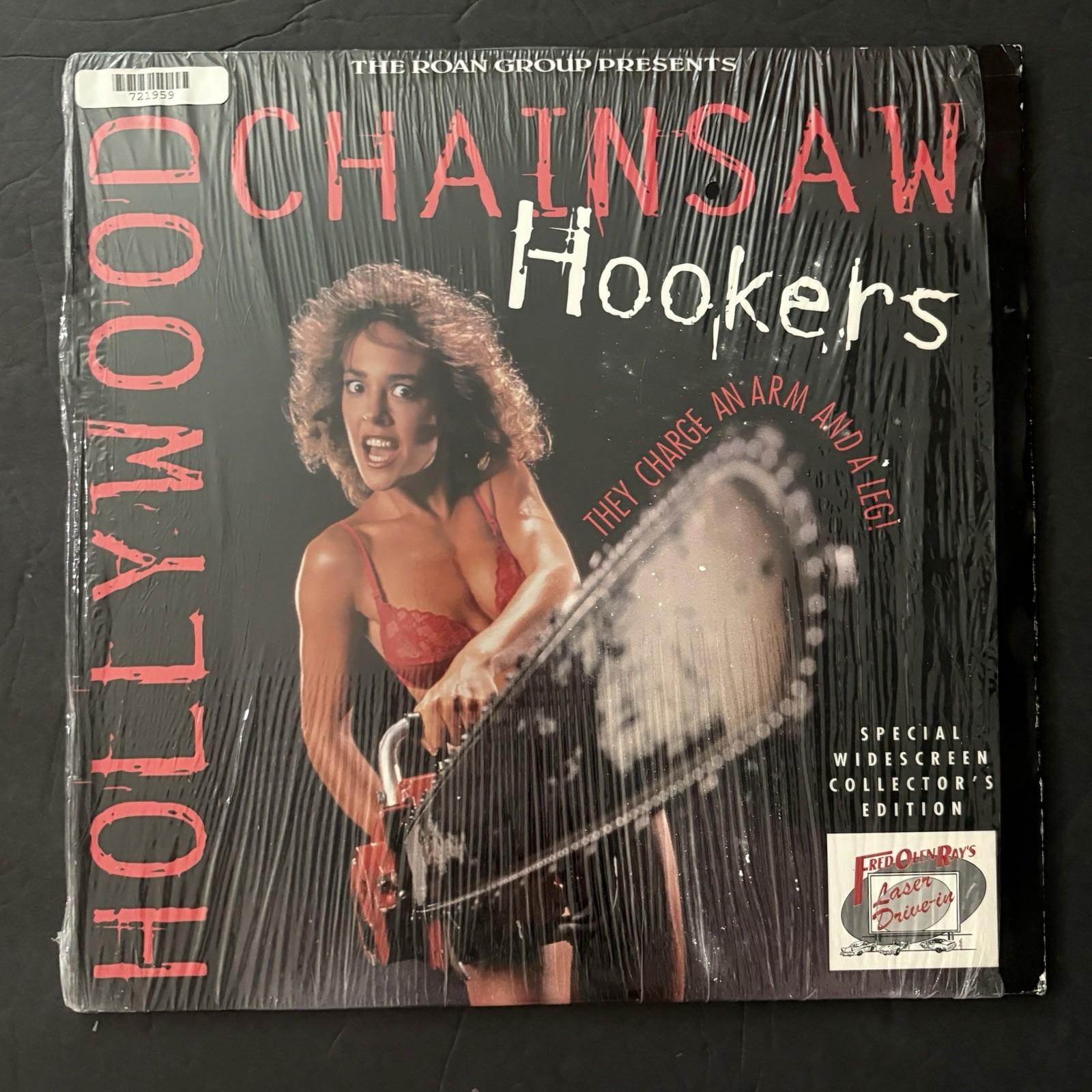 Hollywood Chainsaw Hookers 1988 Laserdisc Widescreen Collectors Edition Shrink