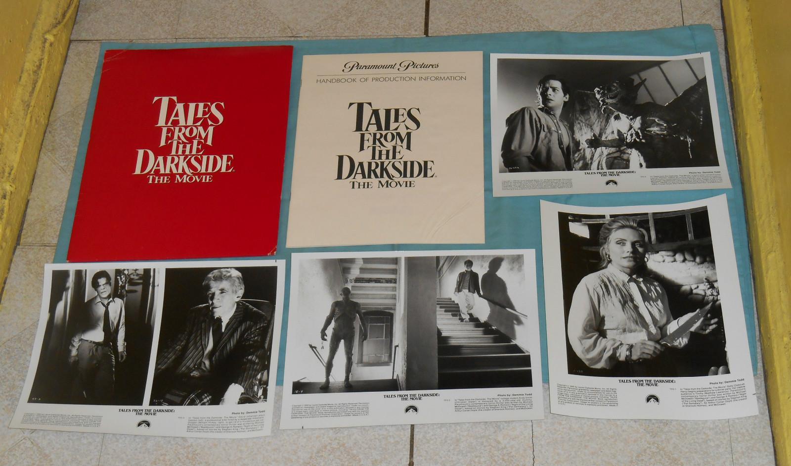 original TALES FROM THE DARKSIDE THE MOVIE PRESS KIT (with 4 photos + handbook)
