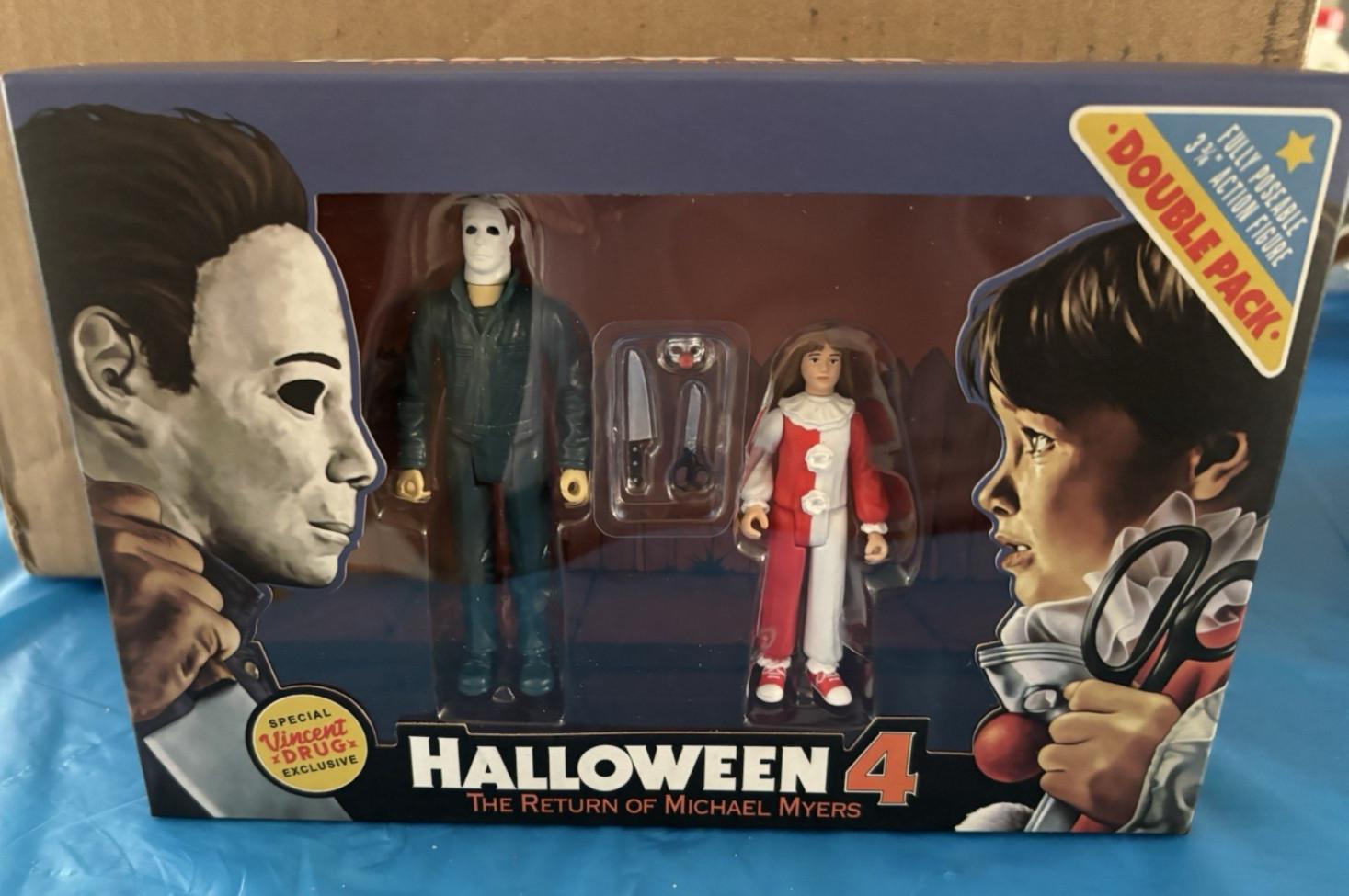 HALLOWEEN 4 The Return Of Michael Myers Action Figure 2 Pack Fright-Rags